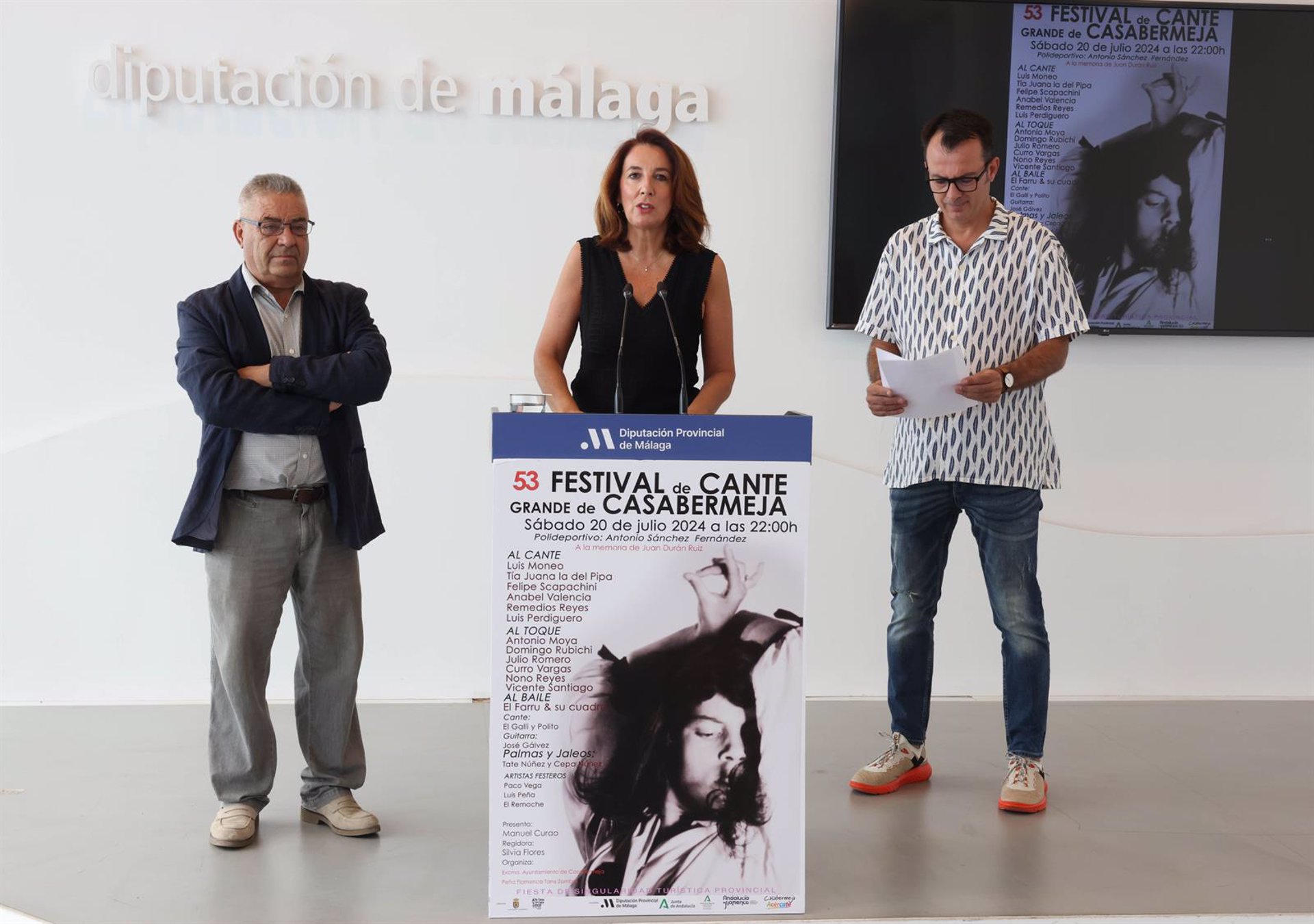 El Festival de Cante Grande de Casabermeja celebra su 53 edición el 20 de julio con diferentes artistas