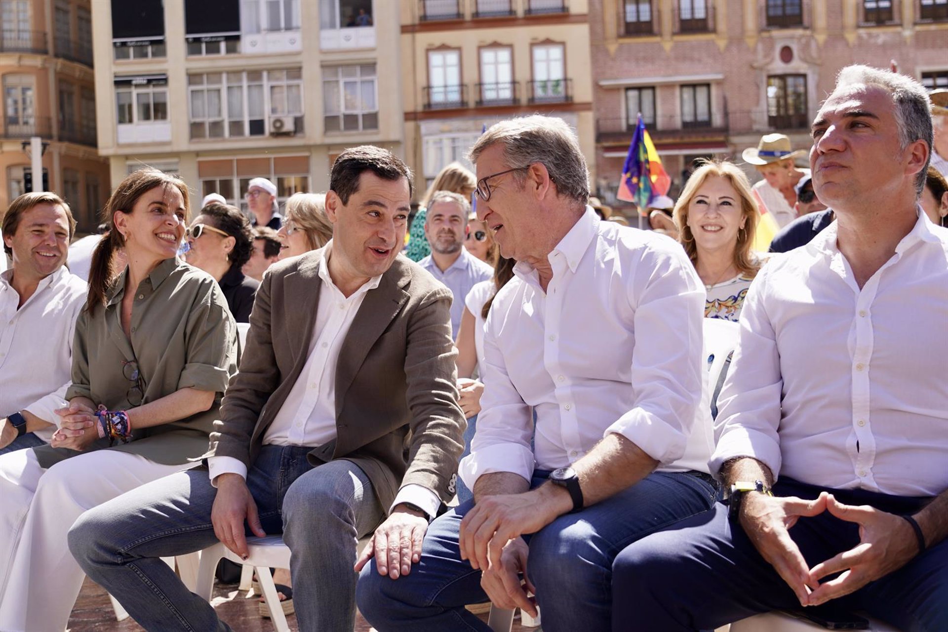 Feijóo y Moreno participan este viernes en Torremolinos en la Escuela de Verano de Nuevas Generaciones