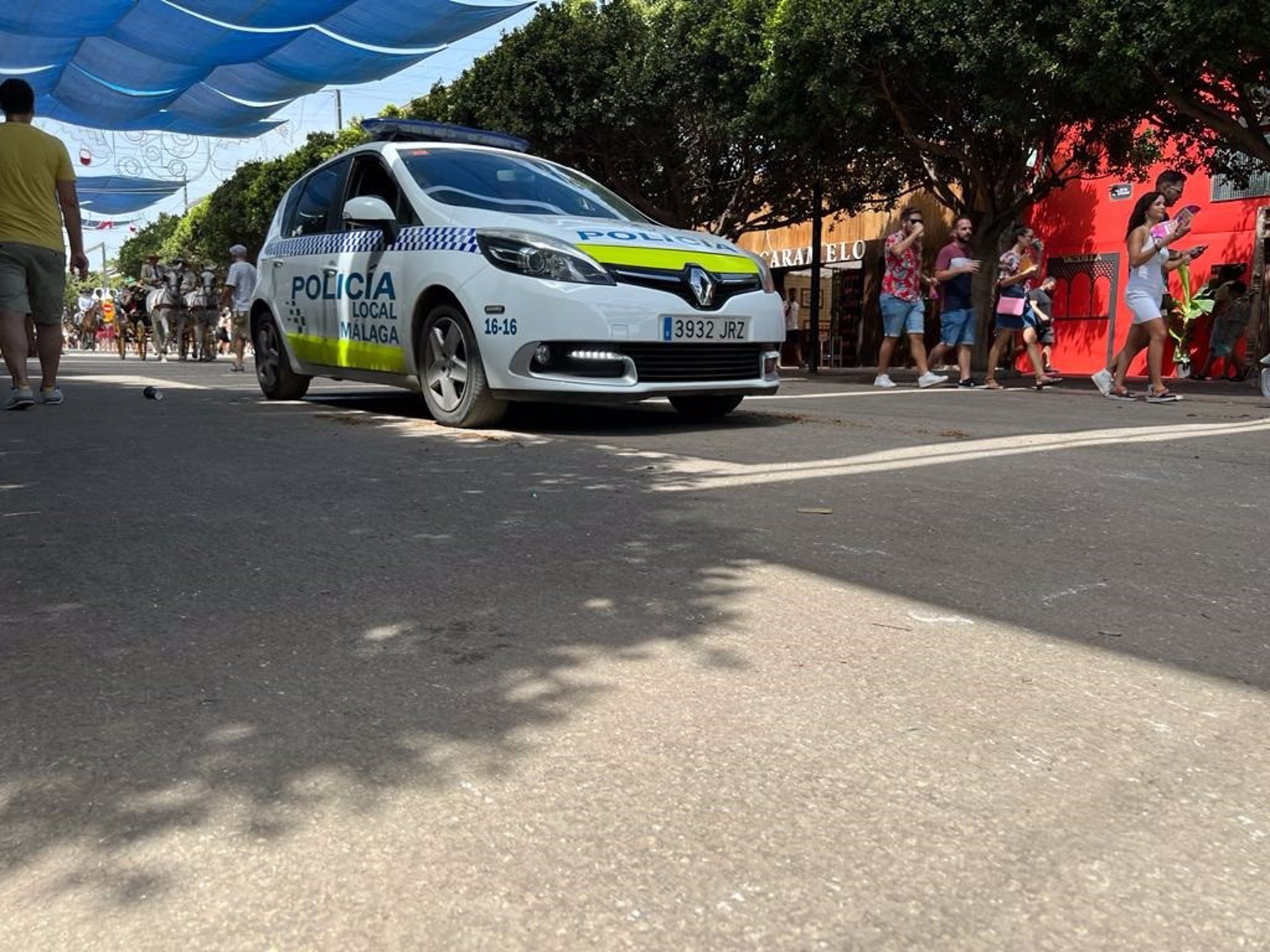 La Policía Local detiene a 40 personas durante la Feria de Málaga e interviene en 223 riñas