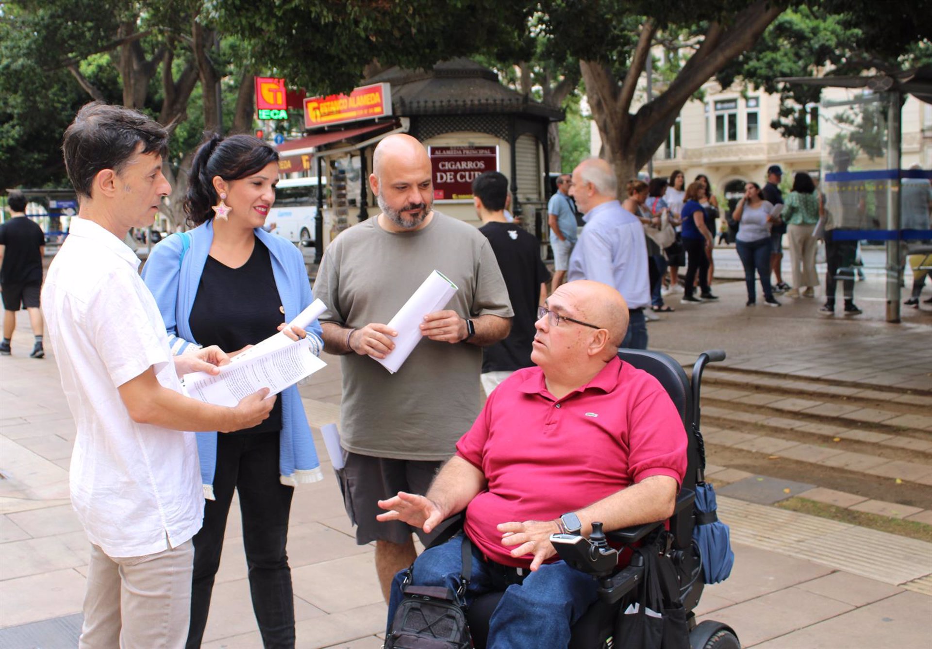 Con Málaga y Málaga Accesible presentan un decálogo por "la movilidad sostenible y la accesibilidad universal"