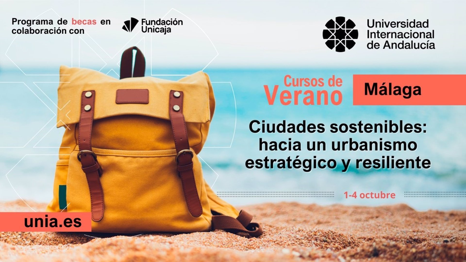 La UNIA cierra los cursos de verano en Málaga con una formación sobre urbanismo sostenible