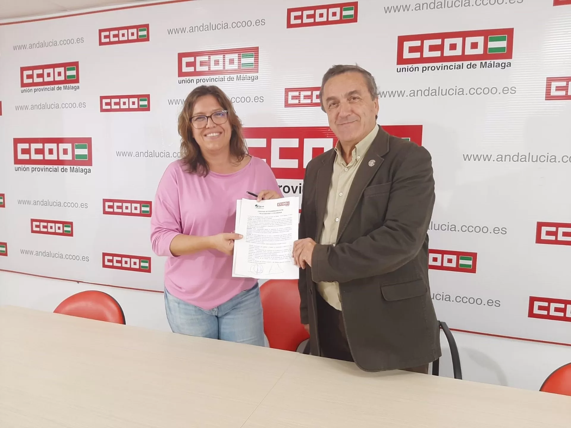 CCOO y Facua suscriben un convenio de colaboración en defensa de los trabajadores y los consumidores