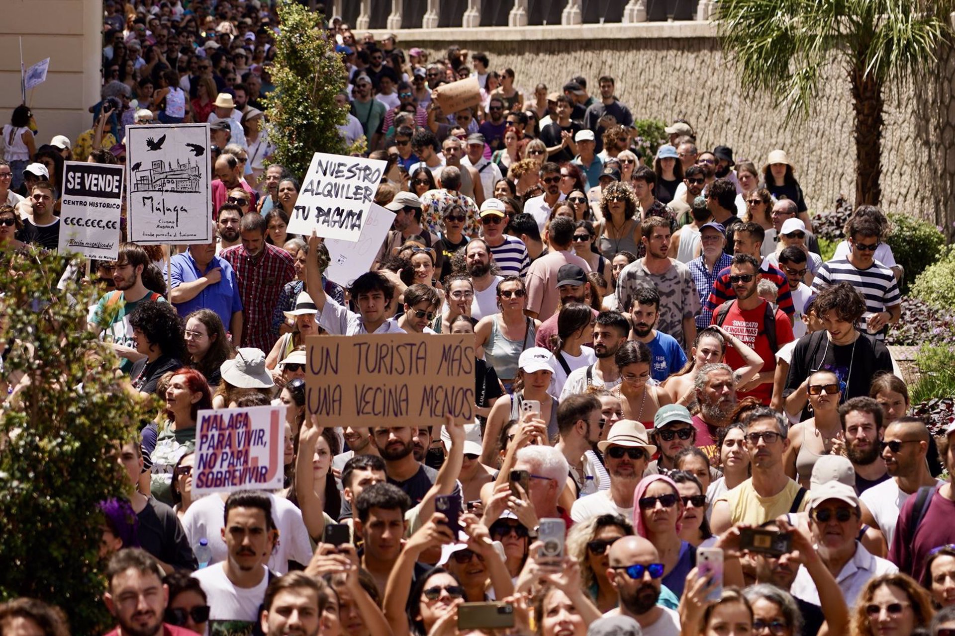 Málaga volverá a movilizarse el 9N por "crisis habitacional": "Si nos echan de los barrios, paramos la ciudad"