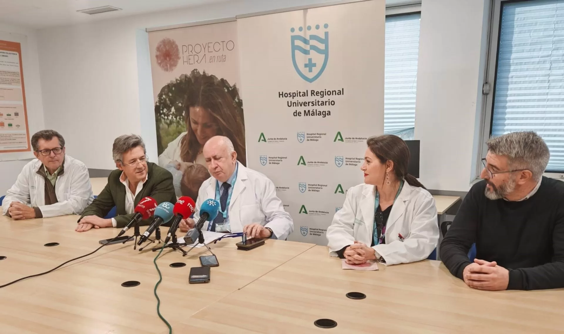 El Hospital Regional participa en el Proyecto Hera para la investigación del cáncer de mama postparto