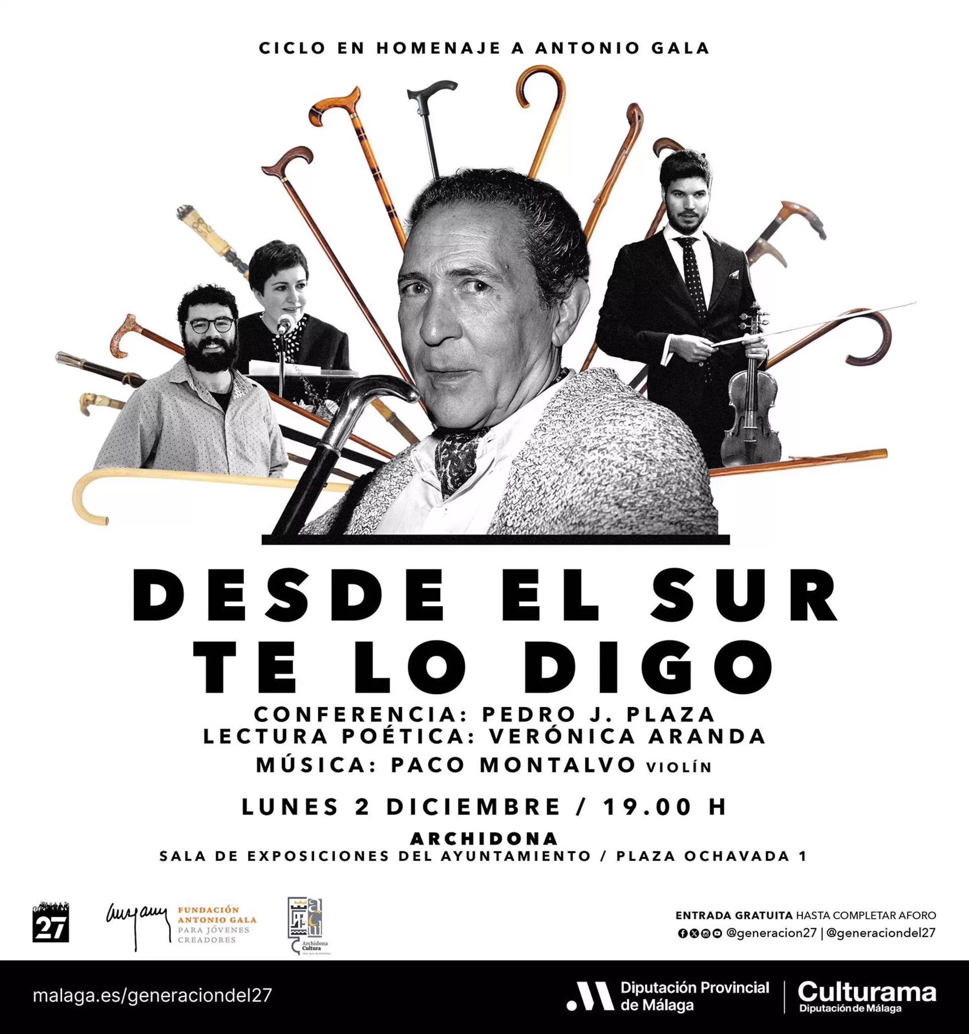 La Diputación programa más de una docena de actividades culturales como antesala de la Navidad