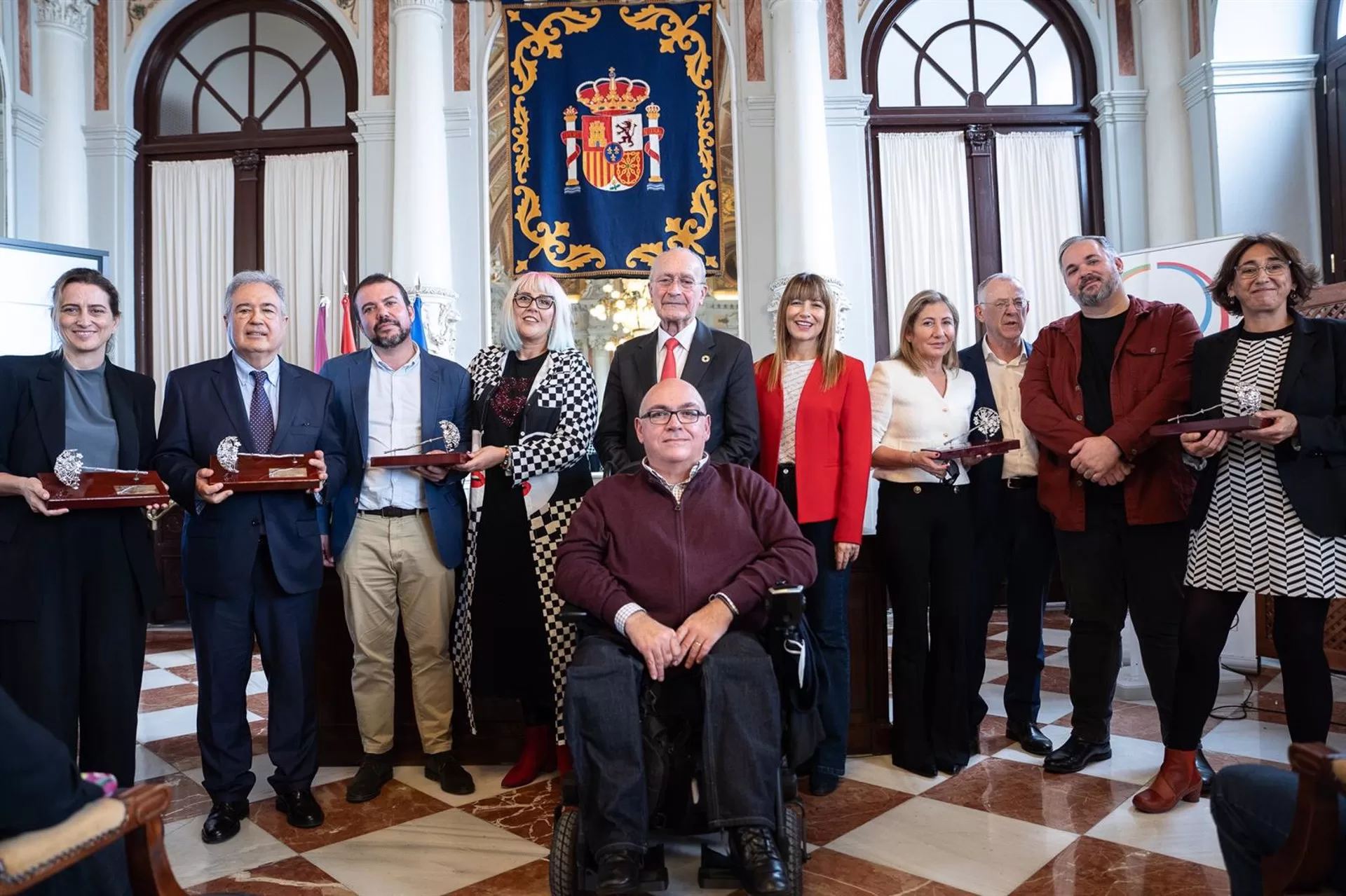 Málaga premia la labor en la ciudad para lograr la plena inclusión de las personas con discapacidad