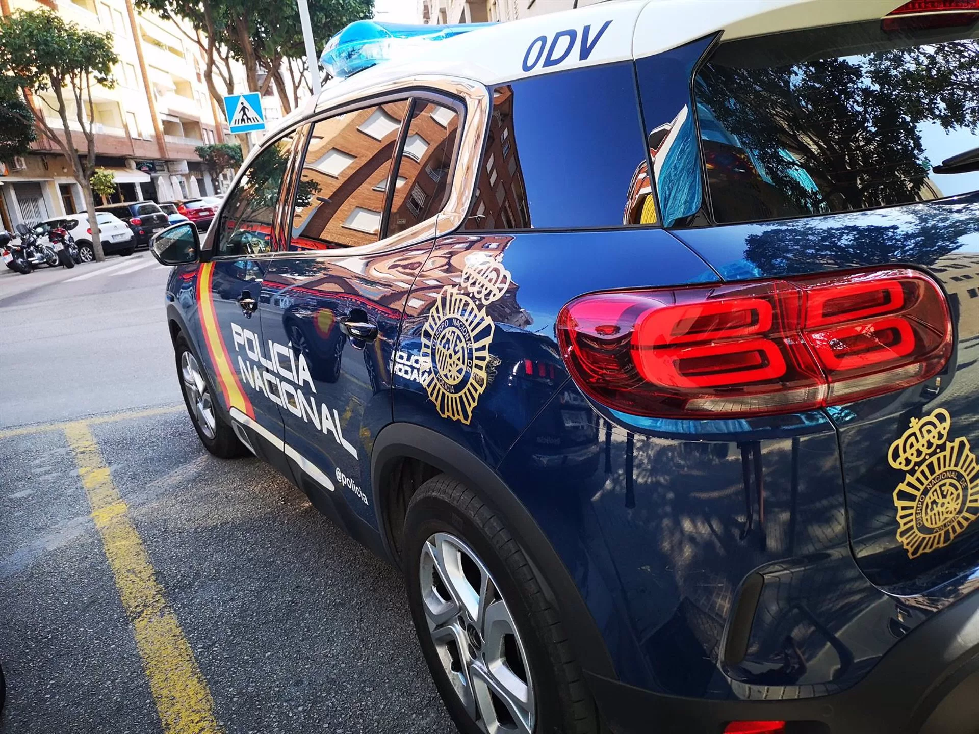 Una persecución policial acaba con un detenido en Nerja y cuatro agentes heridos