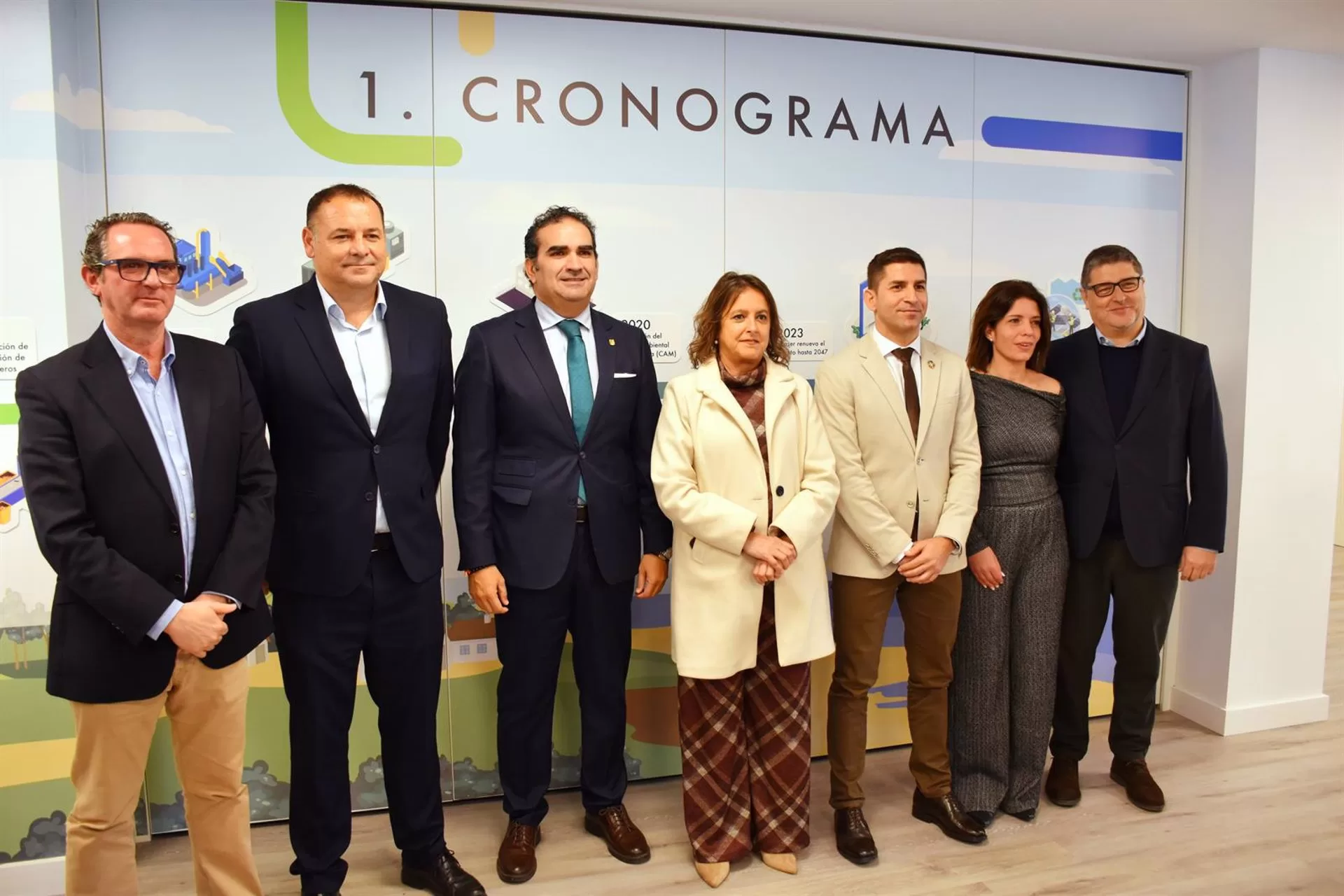 Catalina García califica de "ejemplares" los 25 años del Complejo Medioambiental de la Costa del Sol
