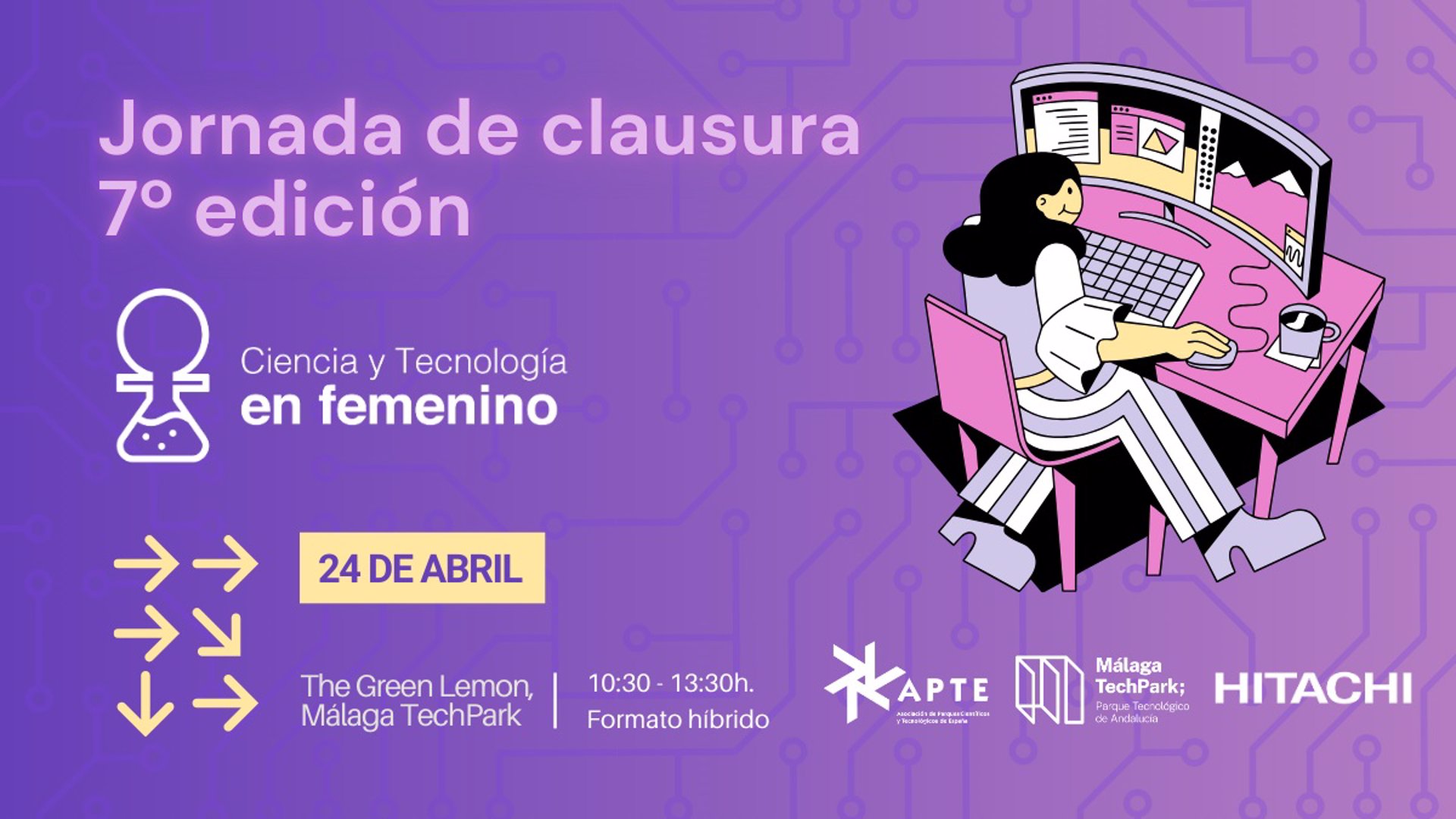 Asociación de Parques Tecnológicos clausurará su proyecto sobre ciencia y tecnología en femenino en TechPark