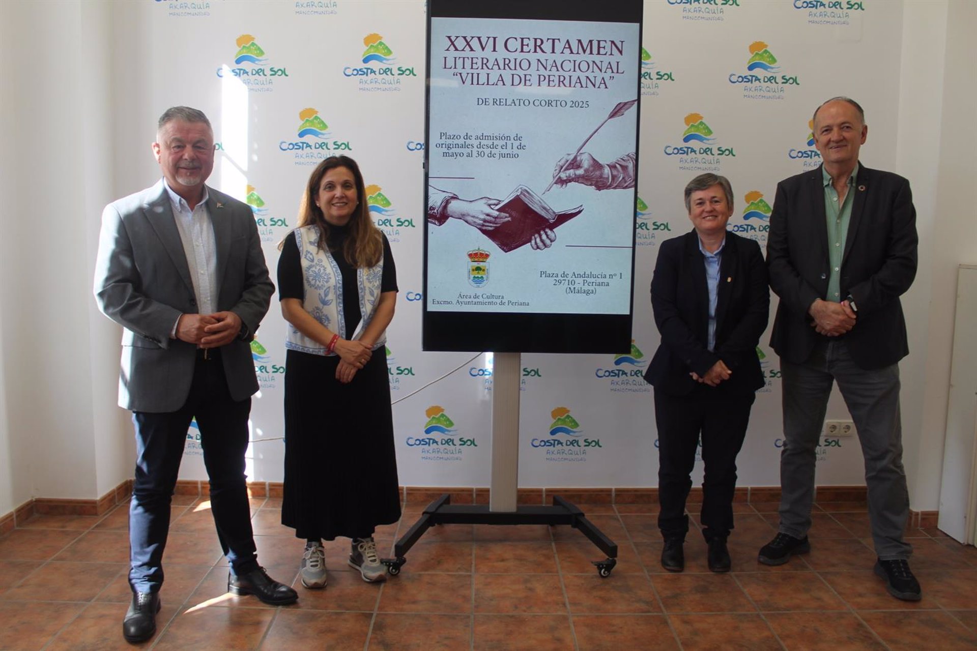 Convocado el XXVI Certamen Literario Nacional Villa de Periana de relato corto