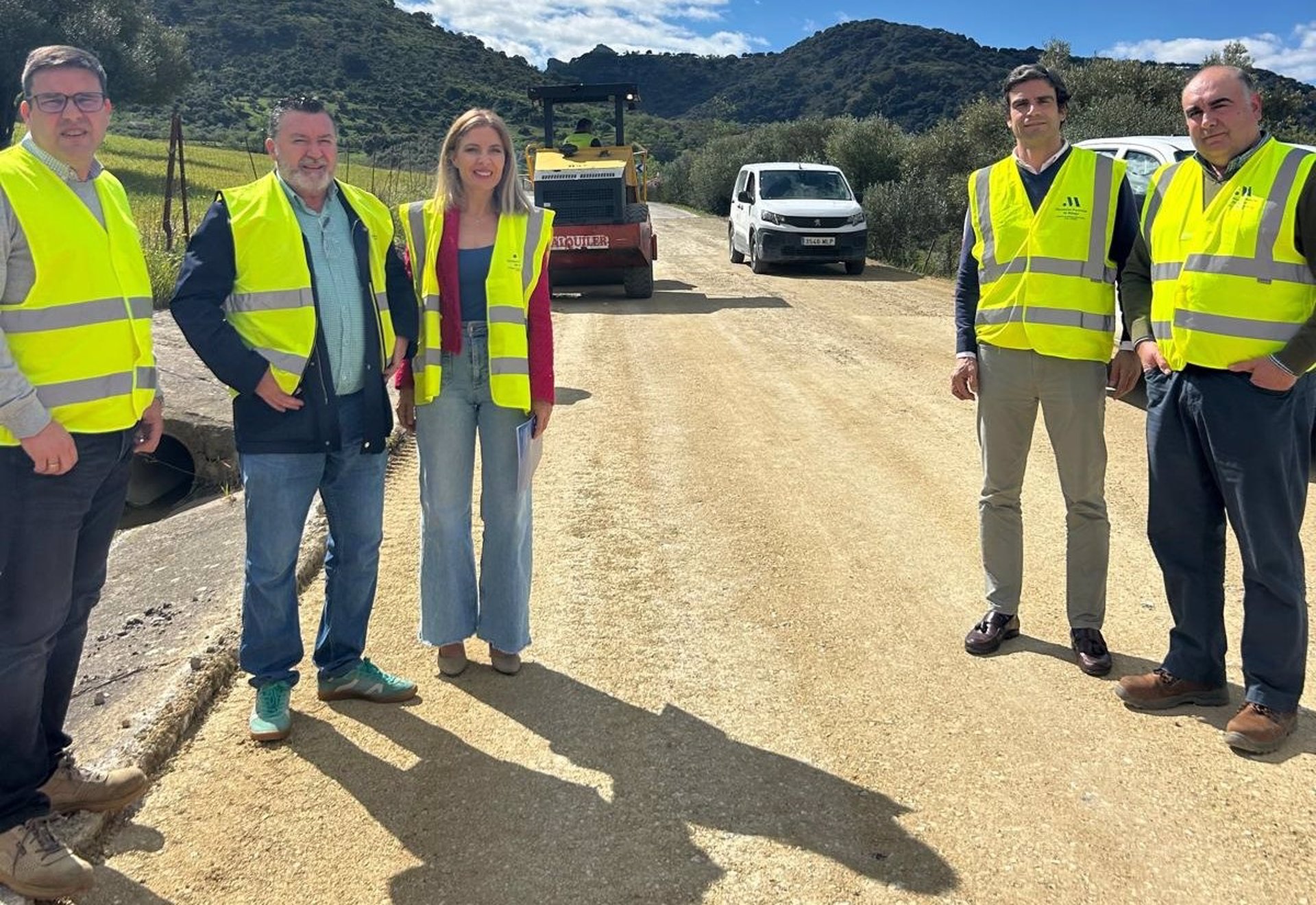 Diputación invierte 767.000 euros en dos obras en Jimera de Líbar y el acceso al núcleo de El Colmenar