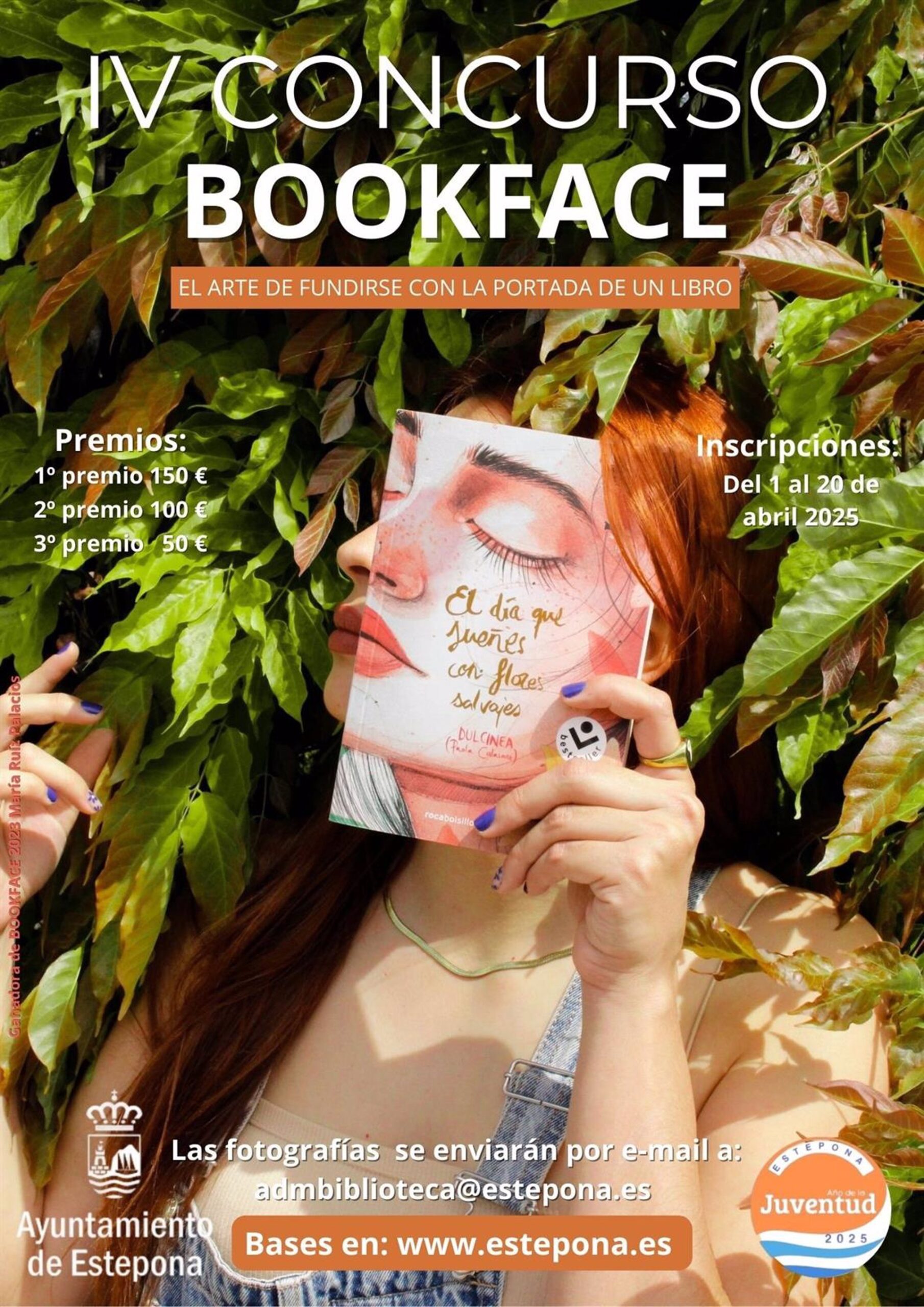 Estepona convoca el IV Concurso 'BookFace' que premia el arte de fundirse con la portada de un libro