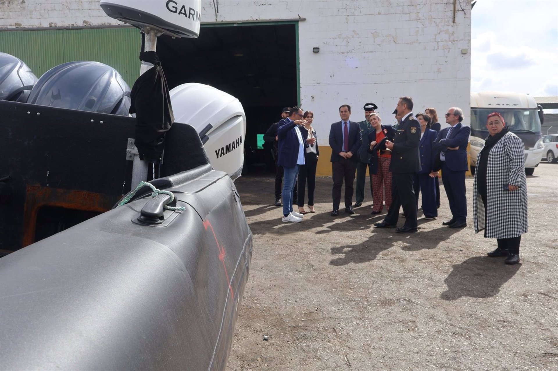 La Junta abre en Almargen el cuarto depósito judicial público para custodiar vehículos y narcolanchas