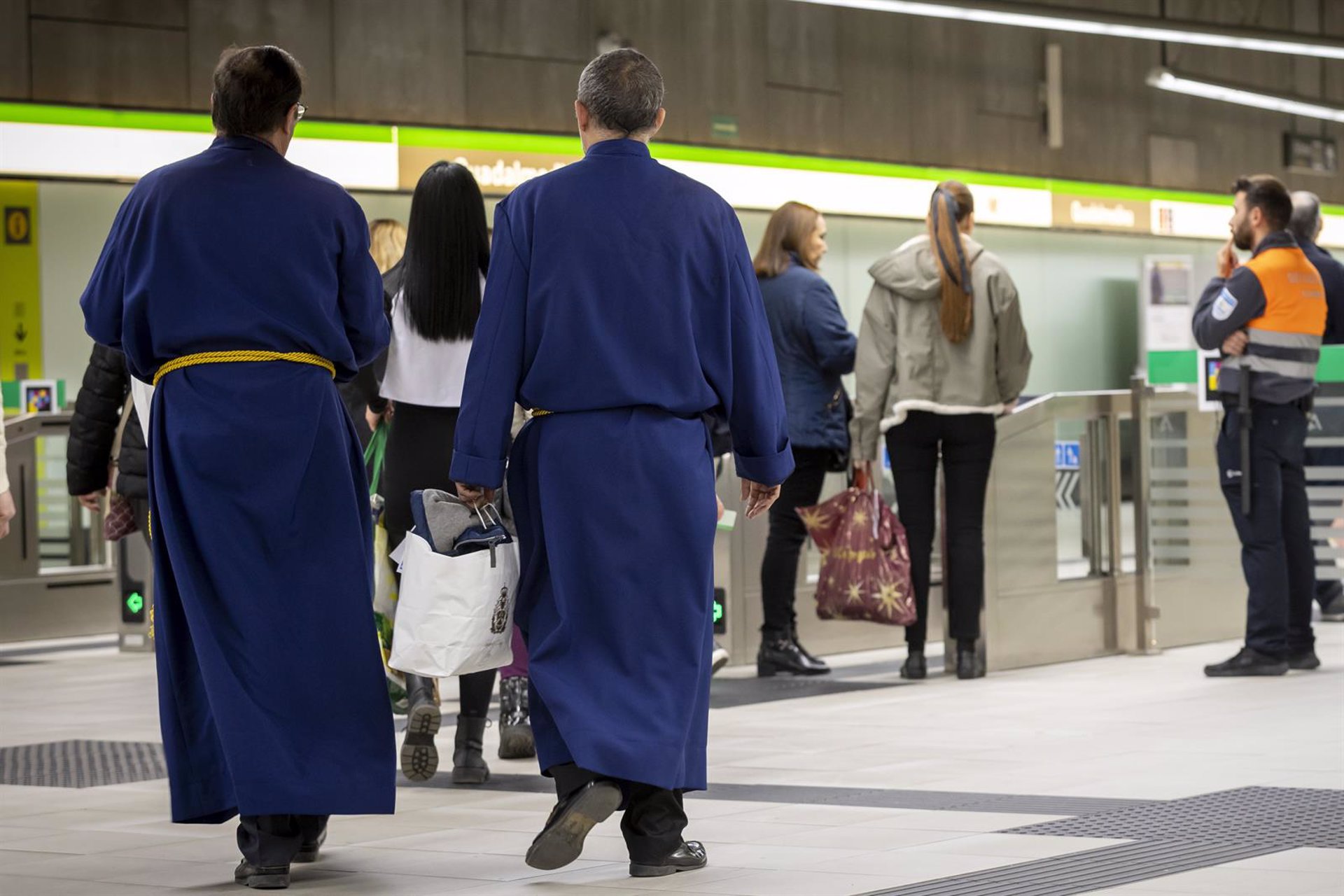 Metro registra el Lunes Santo un "récord histórico" de demanda con 113.880 viajeros