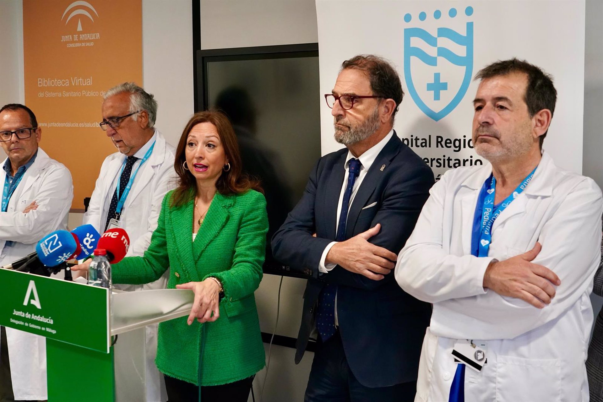 Navarro valora que la vacuna de la bronquiolitis reduce en un 90% la hospitalización de menores