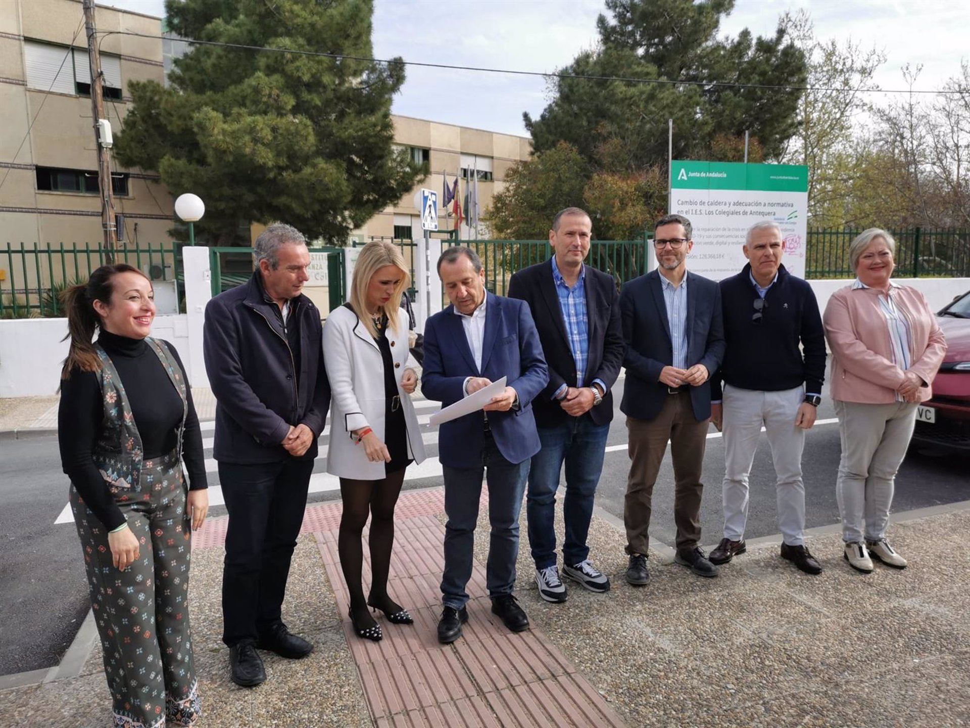 PSOE pide "solución definitiva" al IES Los Colegiales de Antequera tras la clausura de varias áreas