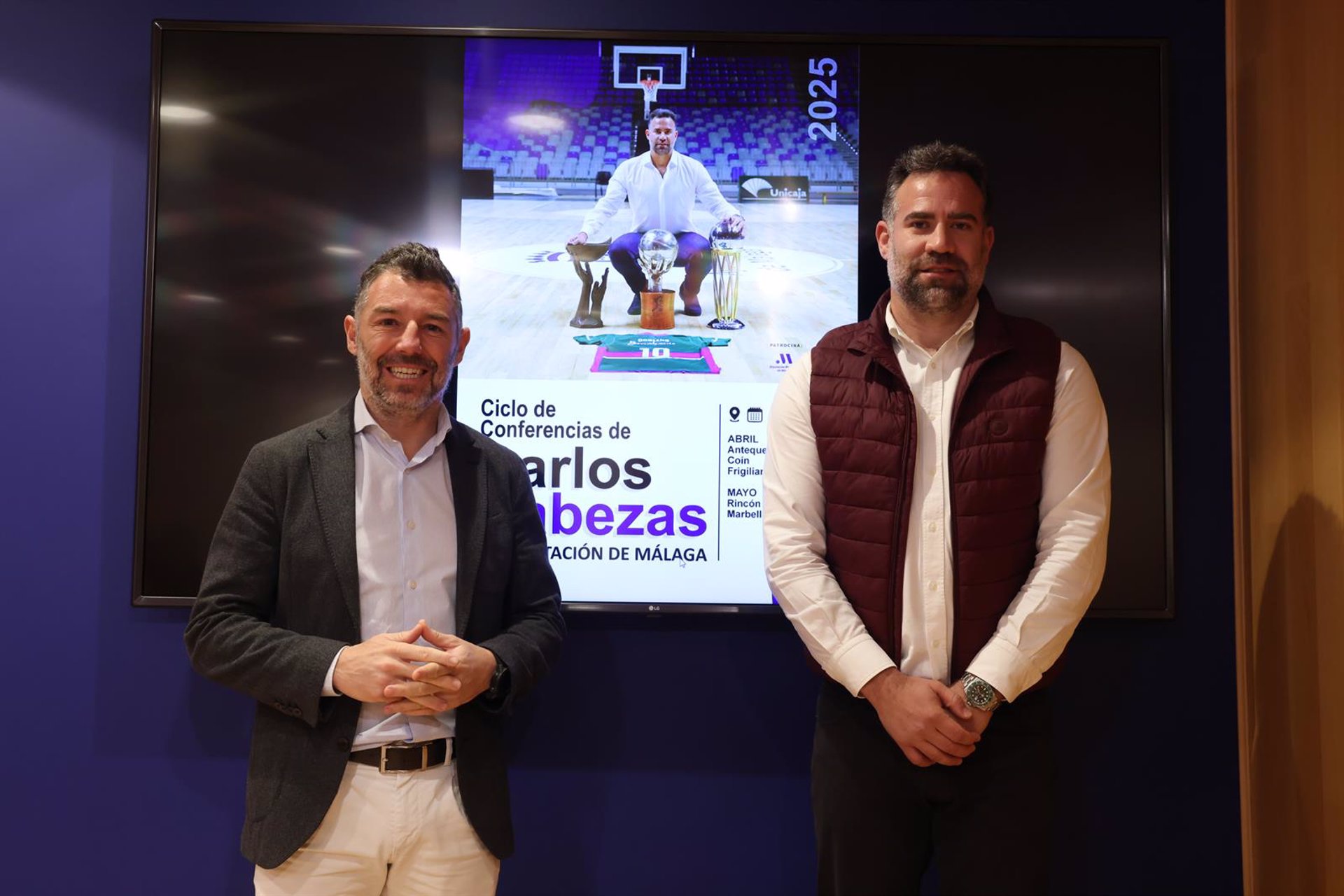 Un millar de jóvenes asistirán a las conferencias sobre balonceso y valores del deporte de Carlos Cabezas