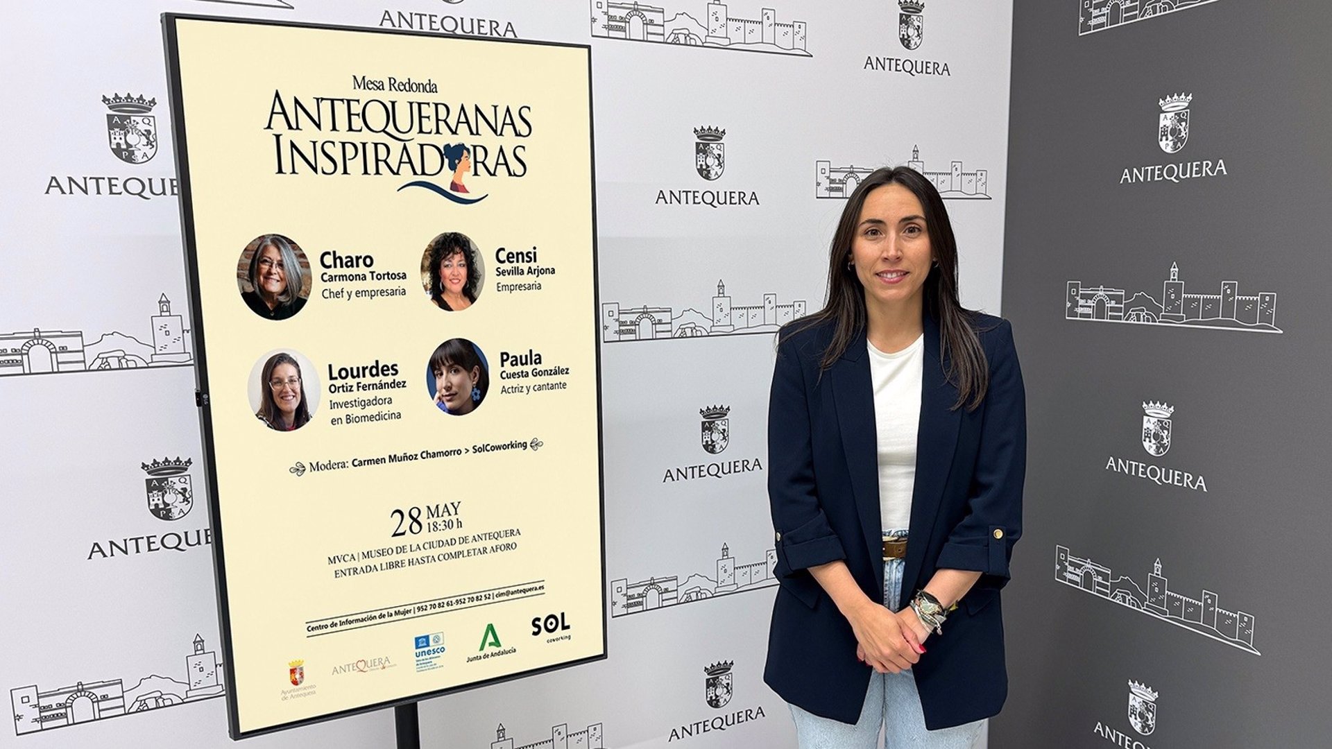 El Ayuntamiento de Antequera organiza la mesa redonda 'Antequeranas Inspiradoras' en el Museo de la Ciudad