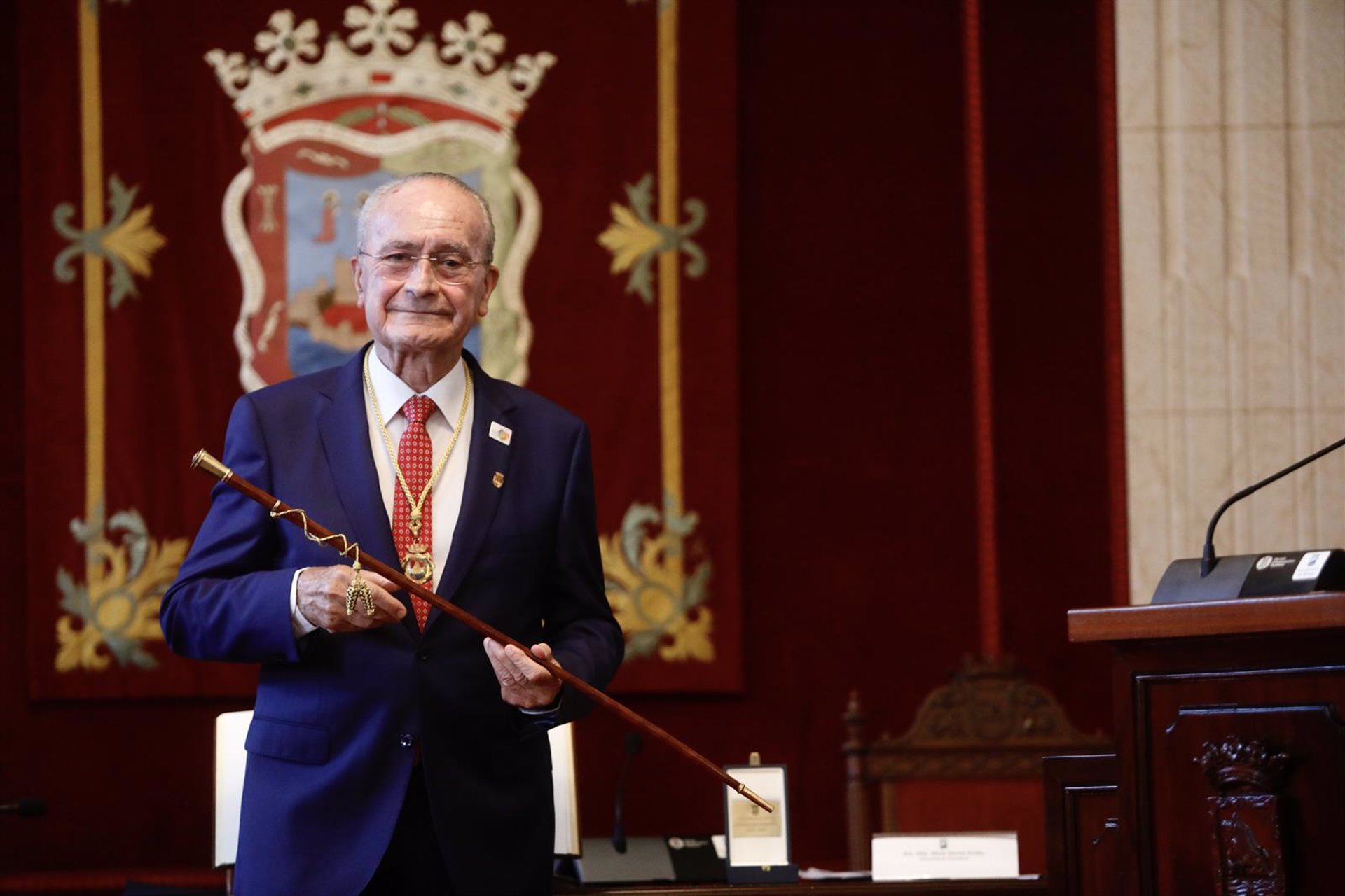 Francisco de la Torre cumple 25 años como alcalde con "el ritmo de siempre": "Por Málaga, lo que sea"