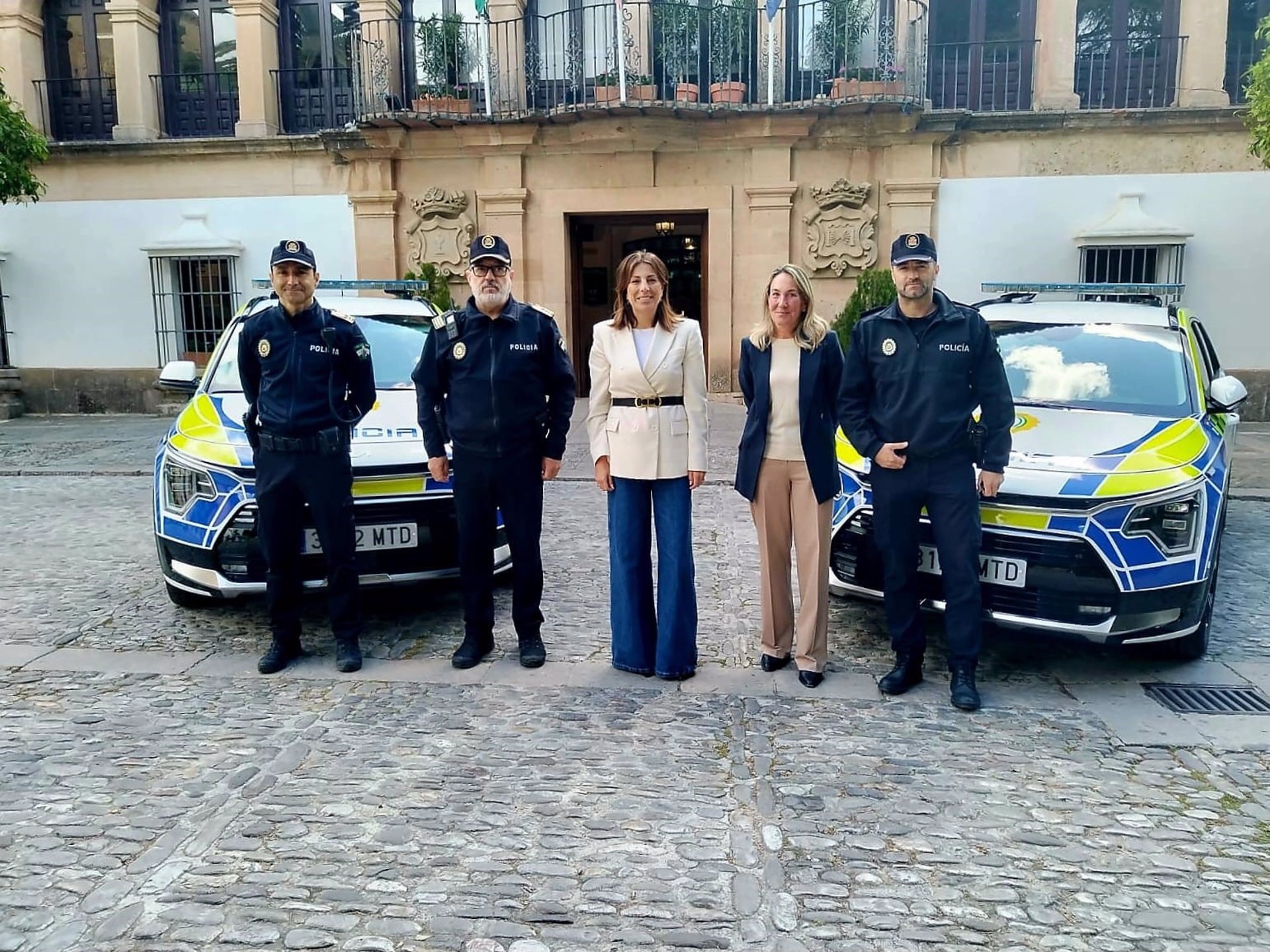 La Policía Local de Ronda amplía su flota de vehículos con dos nuevos coches patrulla
