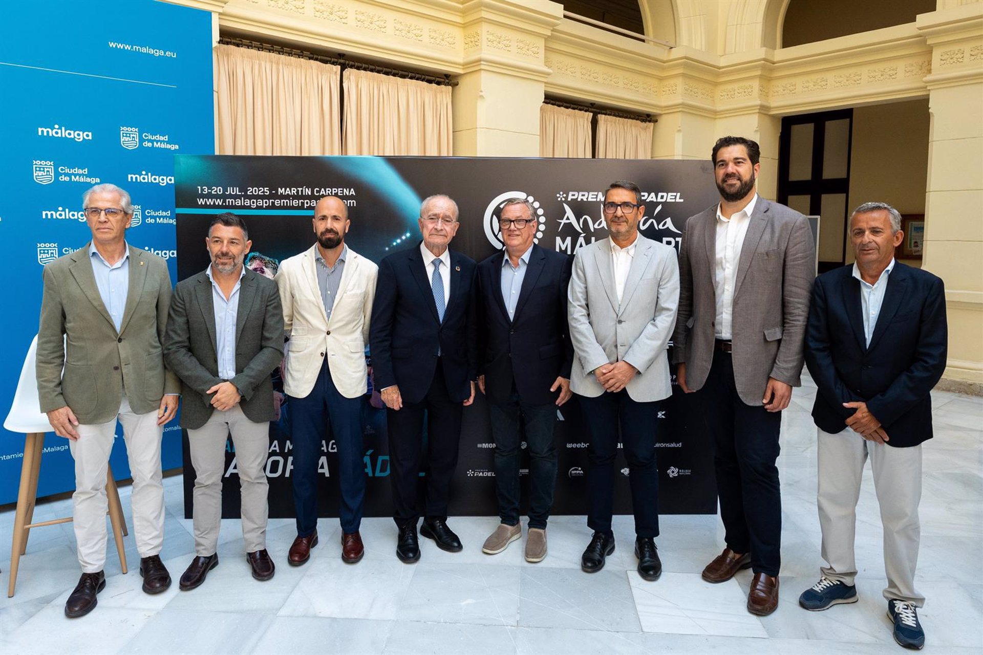 Málaga acogerá en julio el Andalucía Málaga Premier Padel P1