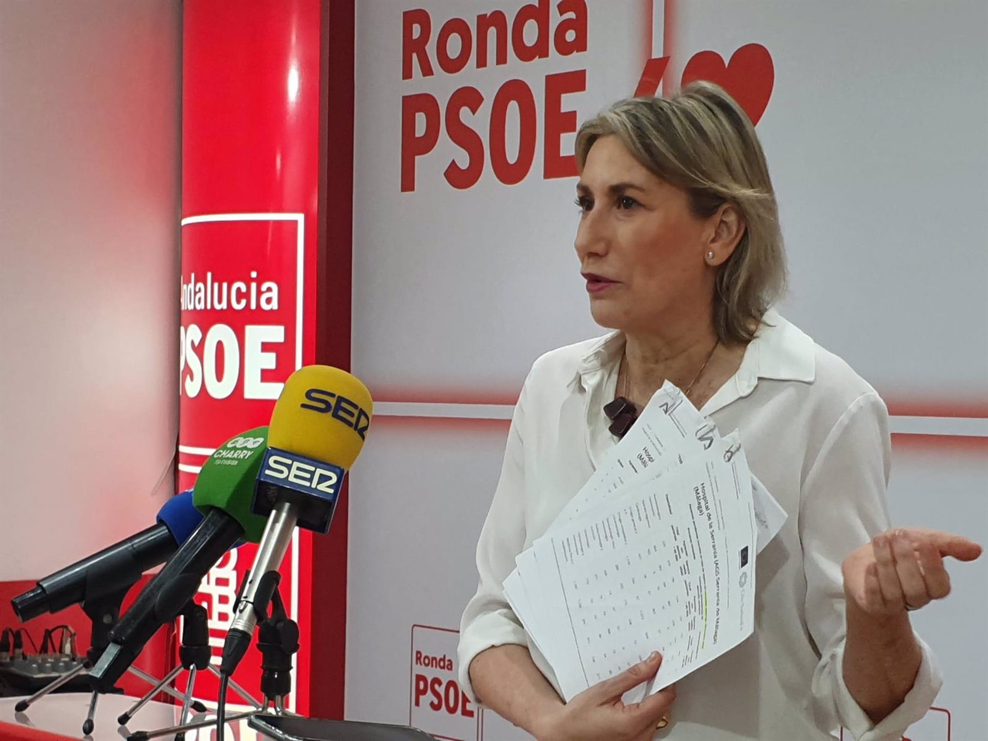 PSOE critica que la Serranía de Ronda "sufre el grave deterioro" de la sanidad y duplica las listas de espera