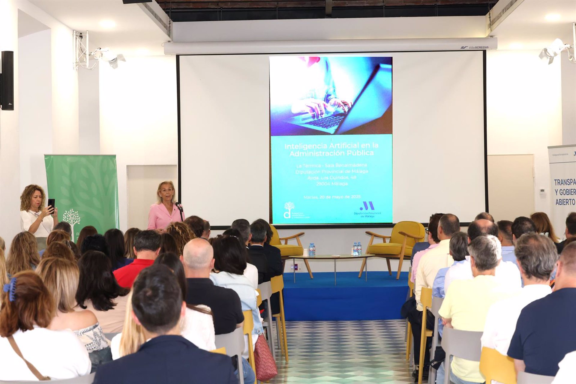 Responsables municipales participan en una jornada sobre IA en las administraciones organizada por la Diputación