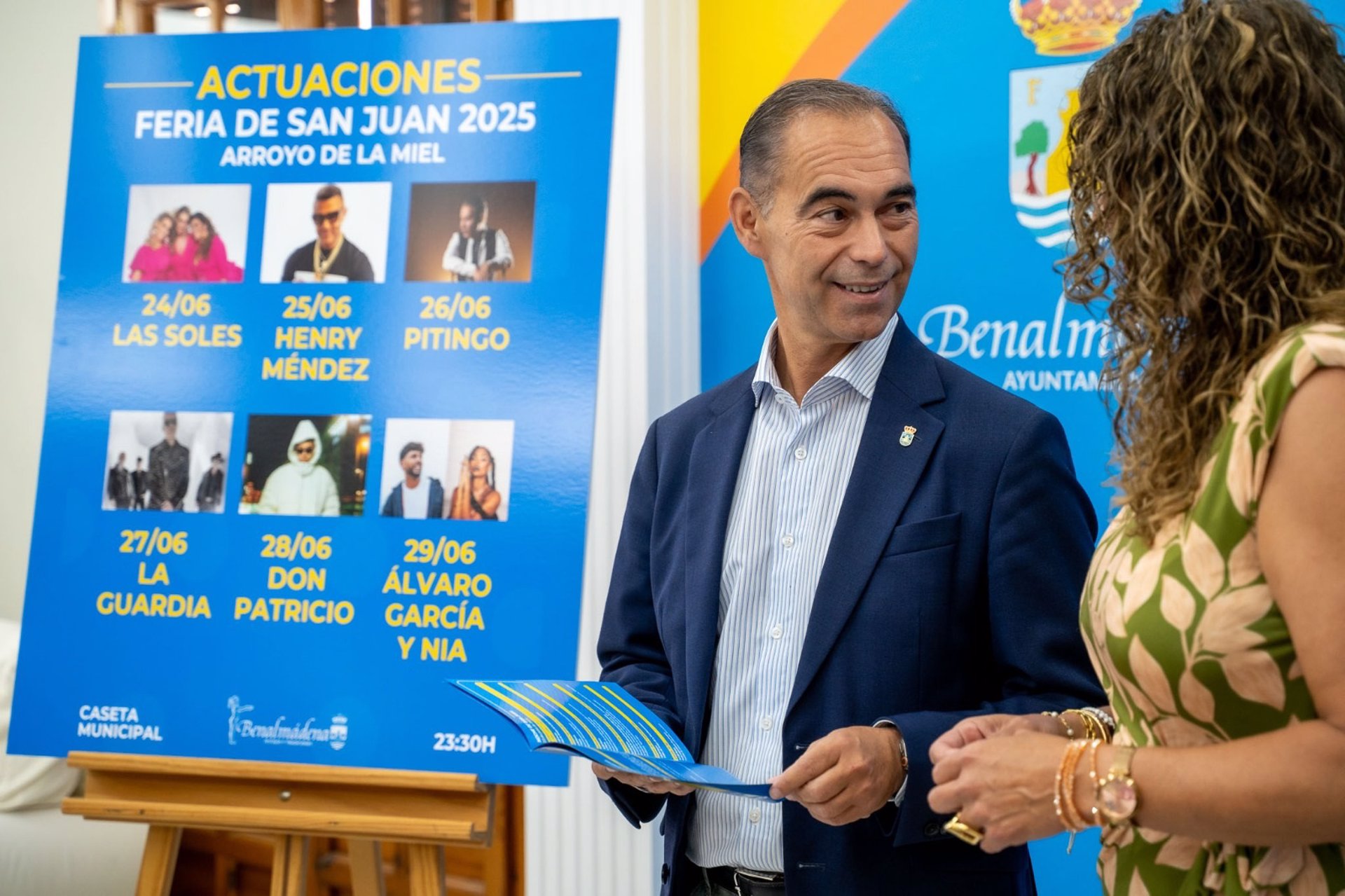 Benalmádena celebrará la Feria y Fiestas de San Juan con un amplio programa y grandes actuaciones musicales