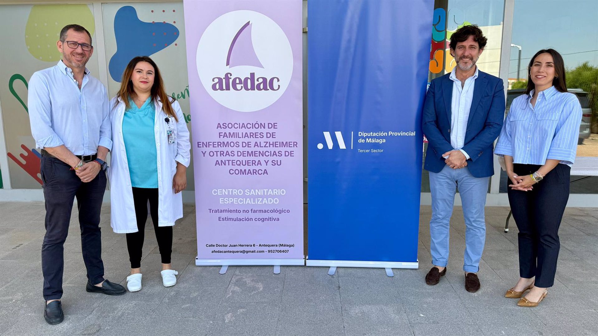 Diputación financia un proyecto de Afedac para mejorar calidad de vida de personas con enfermedades mentales