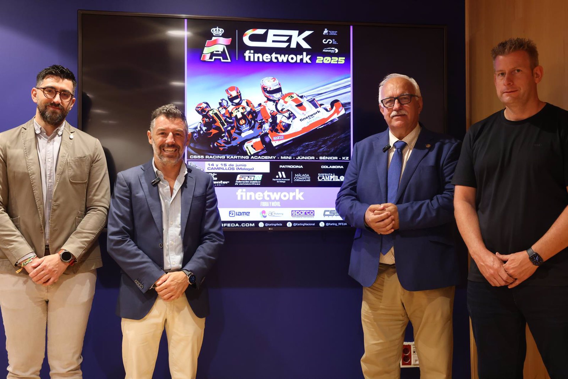 Diputación impulsa la segunda prueba del Campeonato de España de Karting que reúne a 180 pilotos en Campillos