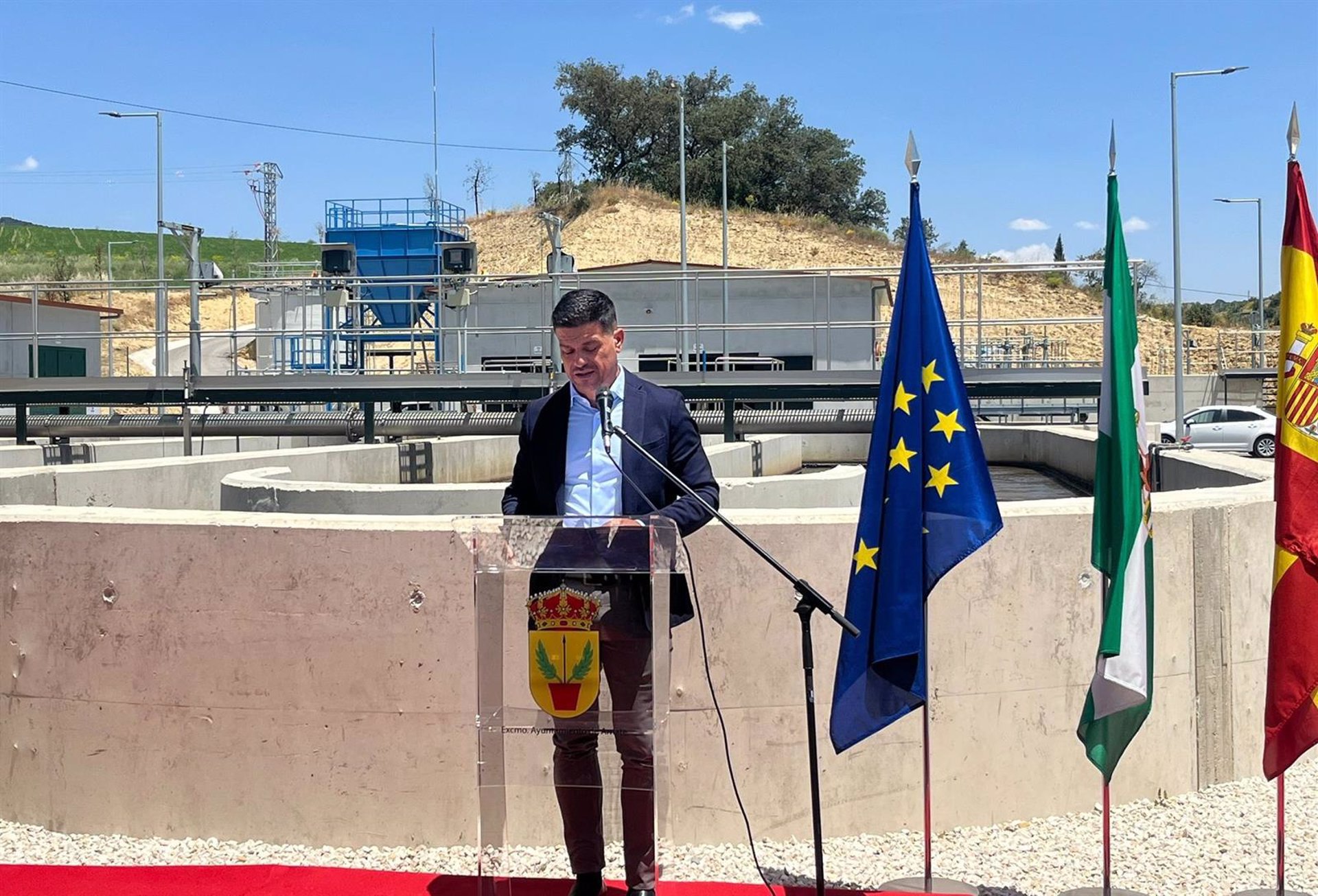 El Consorcio Provincial del Agua gestionará la nueva depuradora de aguas residuales de Arriate