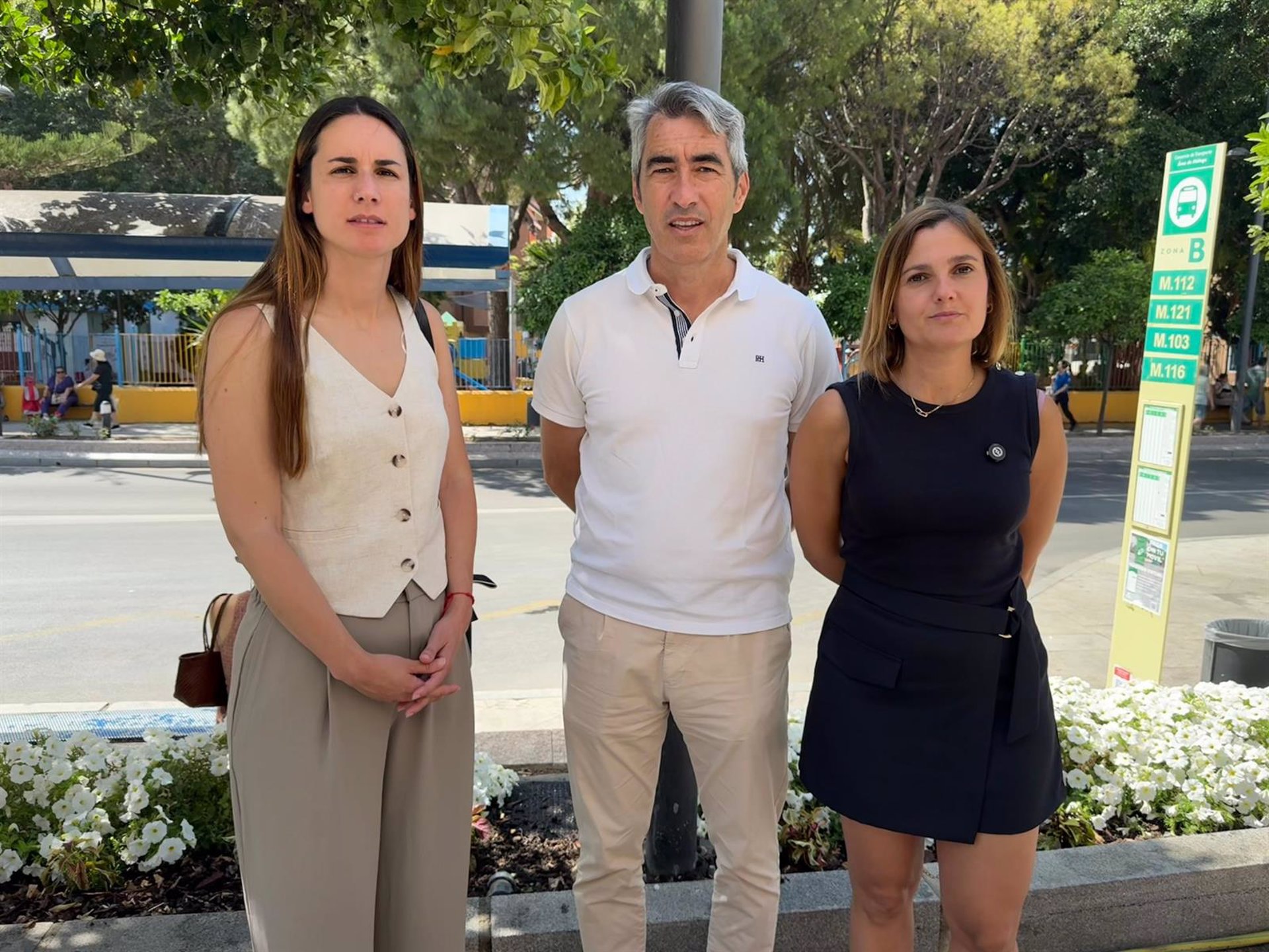 El PSOE de Benalmádena exige a la Junta un "transporte público digno"