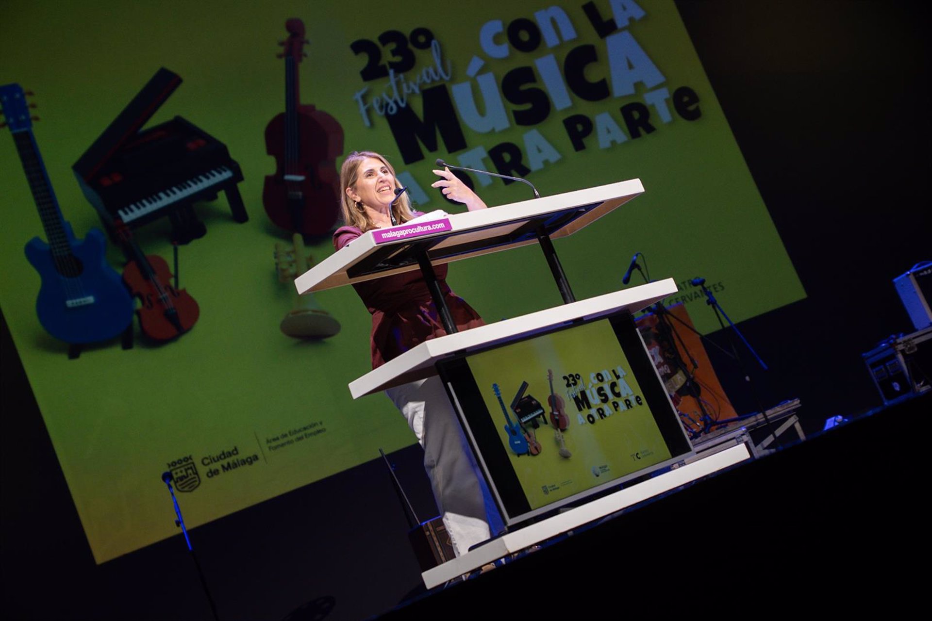 El Teatro Cervantes acoge la clausura del 23 Festival 'Con la Música a otra parte'