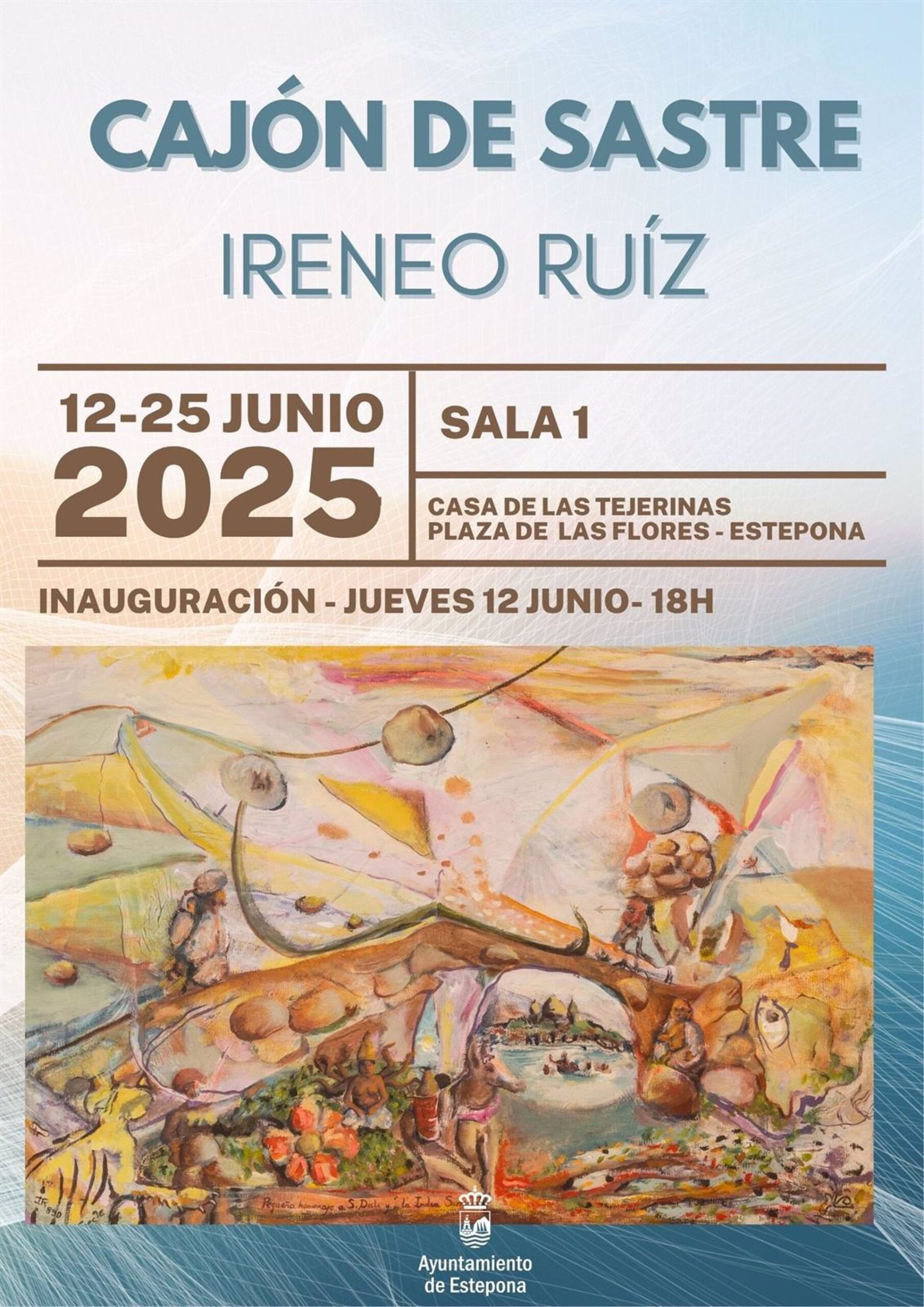 La Casa de Las Tejerinas de Estepona acoge la exposición del artista Ireneo Rodríguez