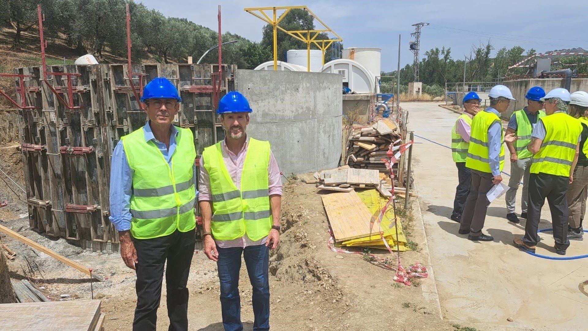 La Junta destina 1,2 millones de euros a la remodelación de la EDAR de Villanueva del Rosario