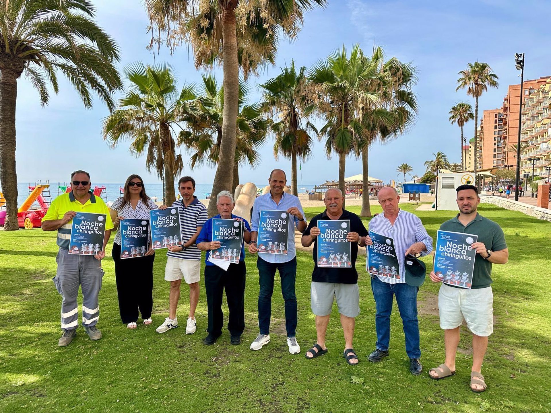 La 'Noche Blanca de San Juan' llenará los chiringuitos y playas de Fuengirola de música en vivo y diversión