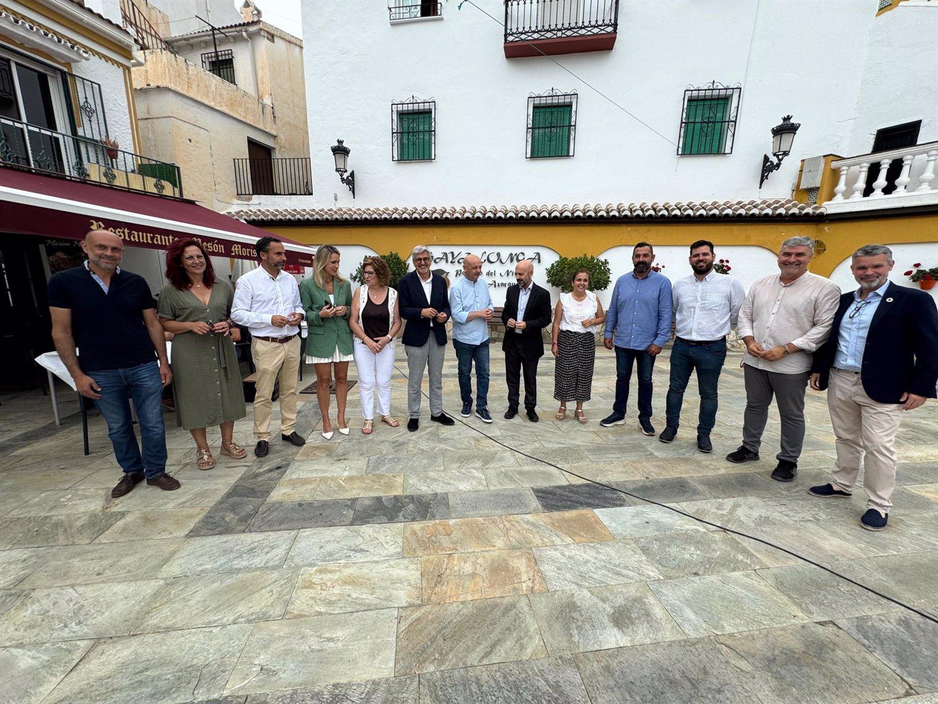 PSOE reclama a Junta ayudas para agricultores de la Axarquía afectados por la plaga de hongos en los viñedos