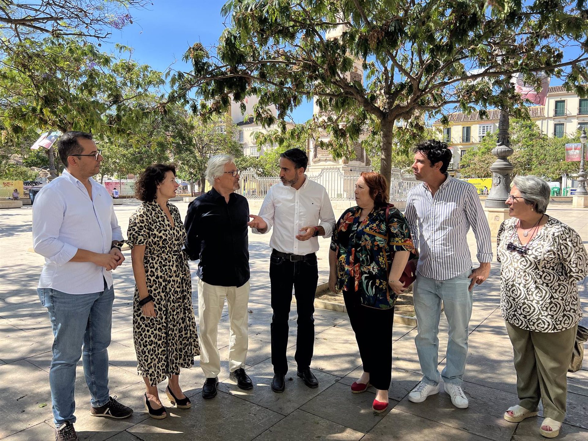 PSOE reclama al Ayuntamiento que "dignifique" el monumento a Torrijos por ser Lugar de Memoria Democrática