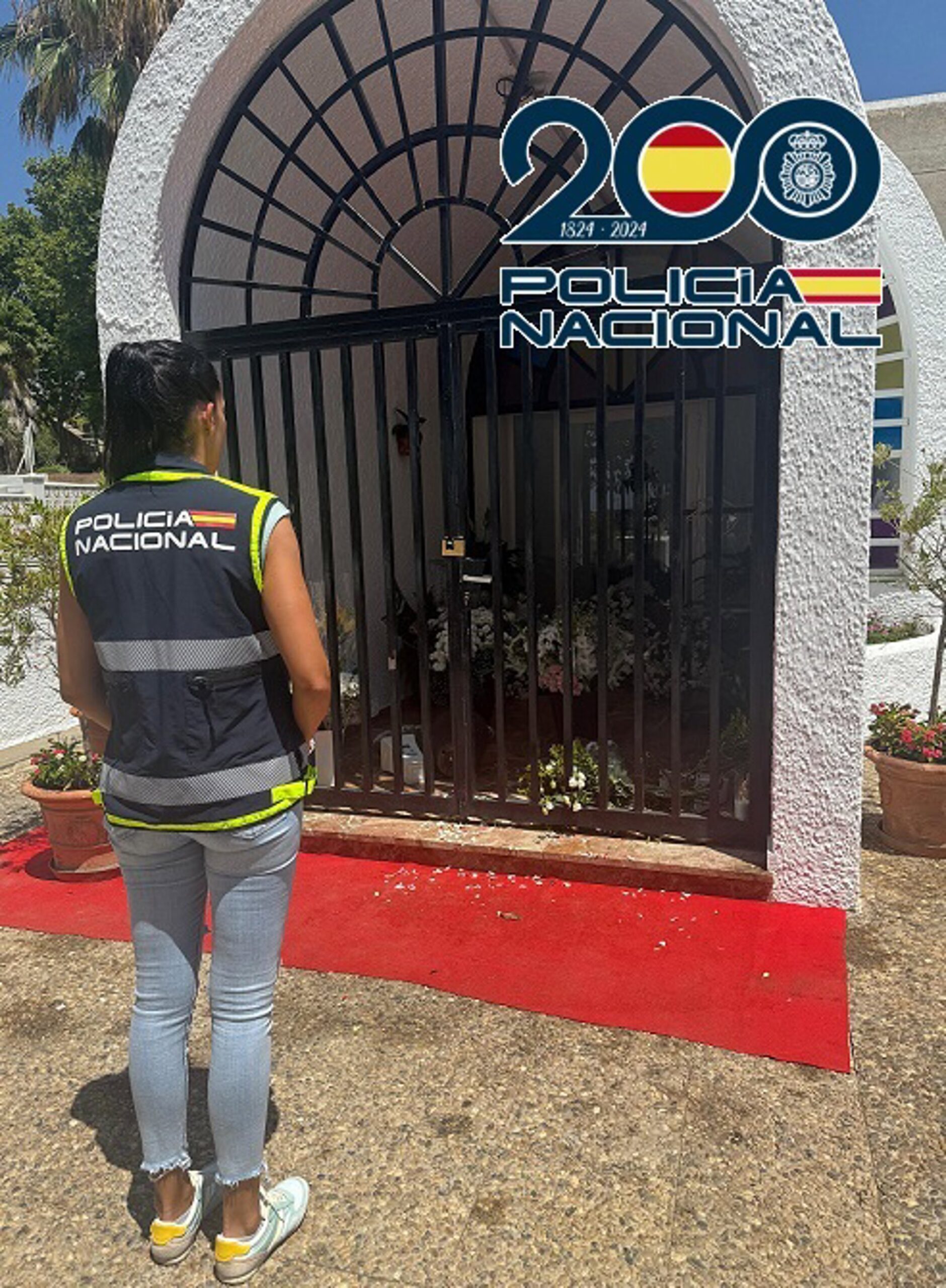 Detenida la mujer que robó en la capilla de la Virgen del Carmen de Marbella