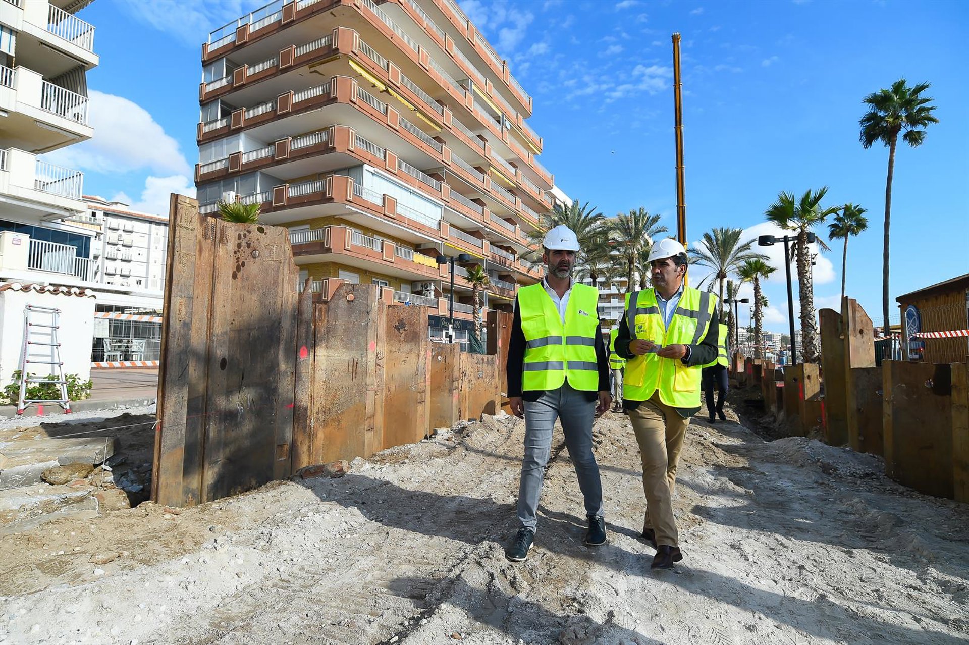 Finalizado el nuevo colector del saneamiento integral de Fuengirola