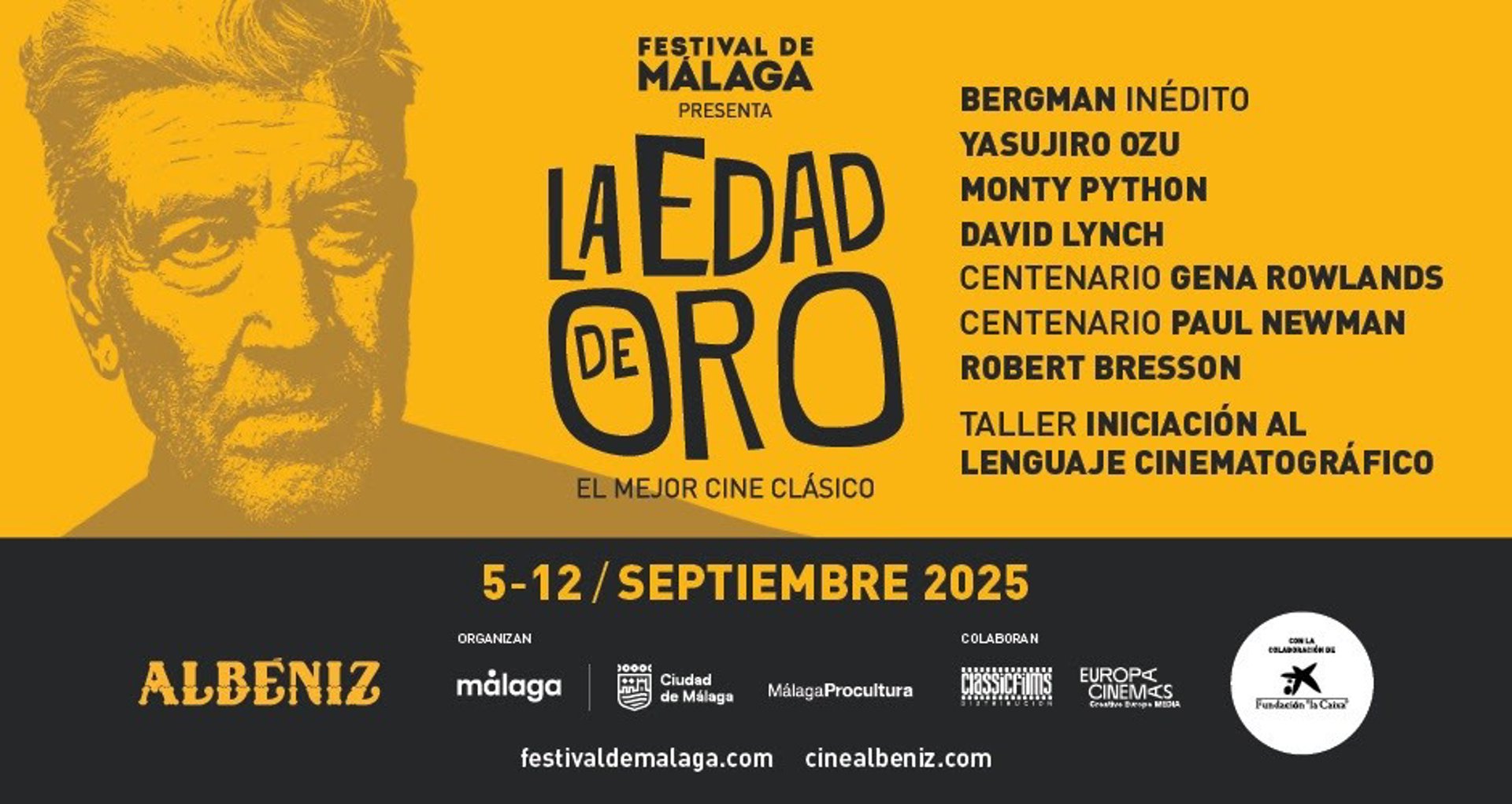 Gena Rowlands, Paul Newman, Ingmar Bergman u David Lynch, en La Edad de Oro del Cine Albéniz