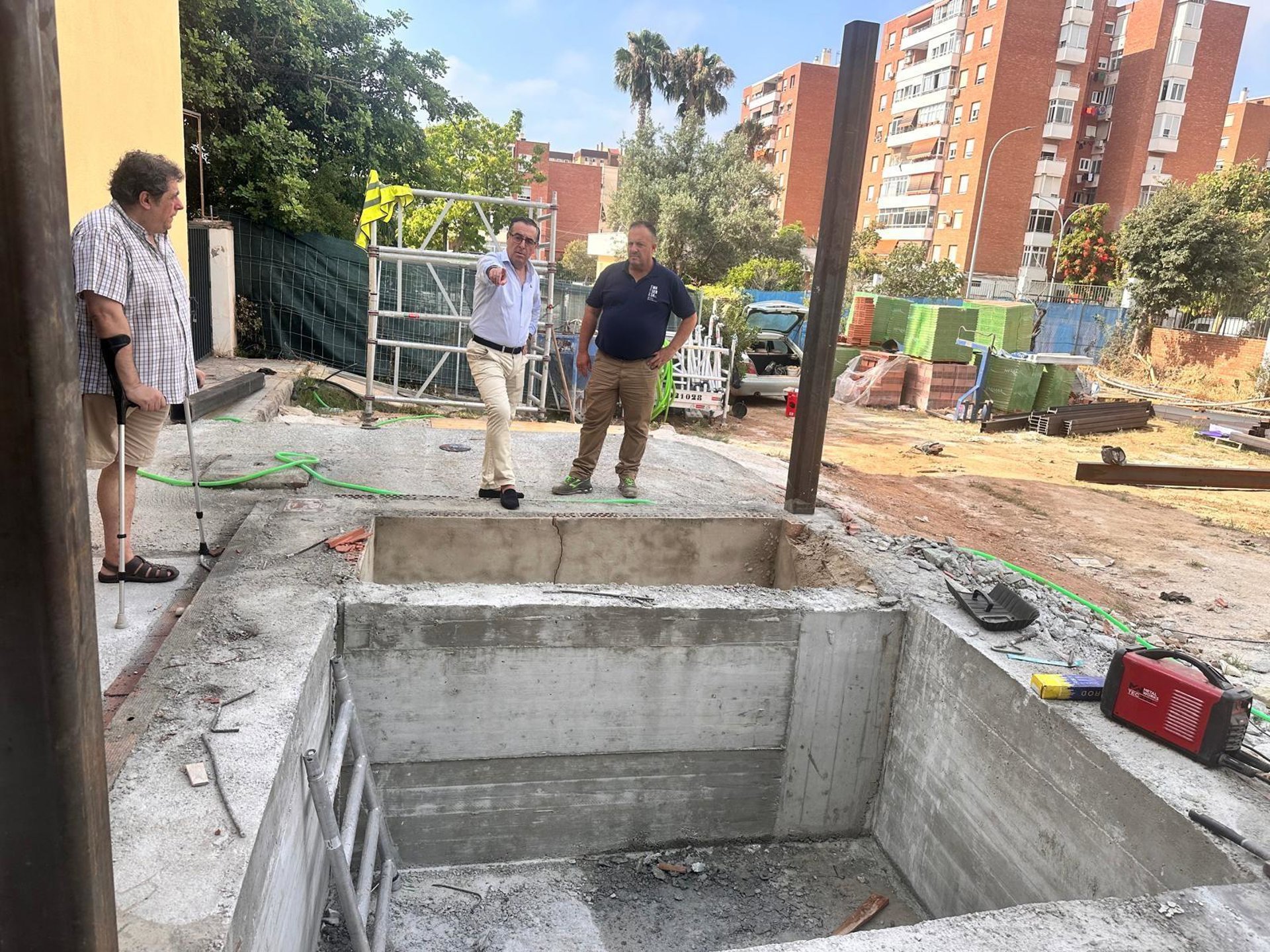 La Junta mejora la accesibilidad del CEEE Santa Rosa de Lima de Málaga