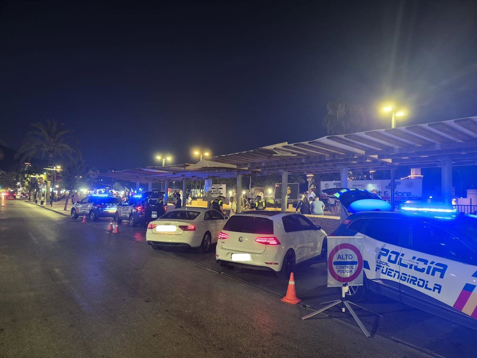 La Policía Local de Fuengirola interpone más de 450 denuncias en los controles de tráfico de junio