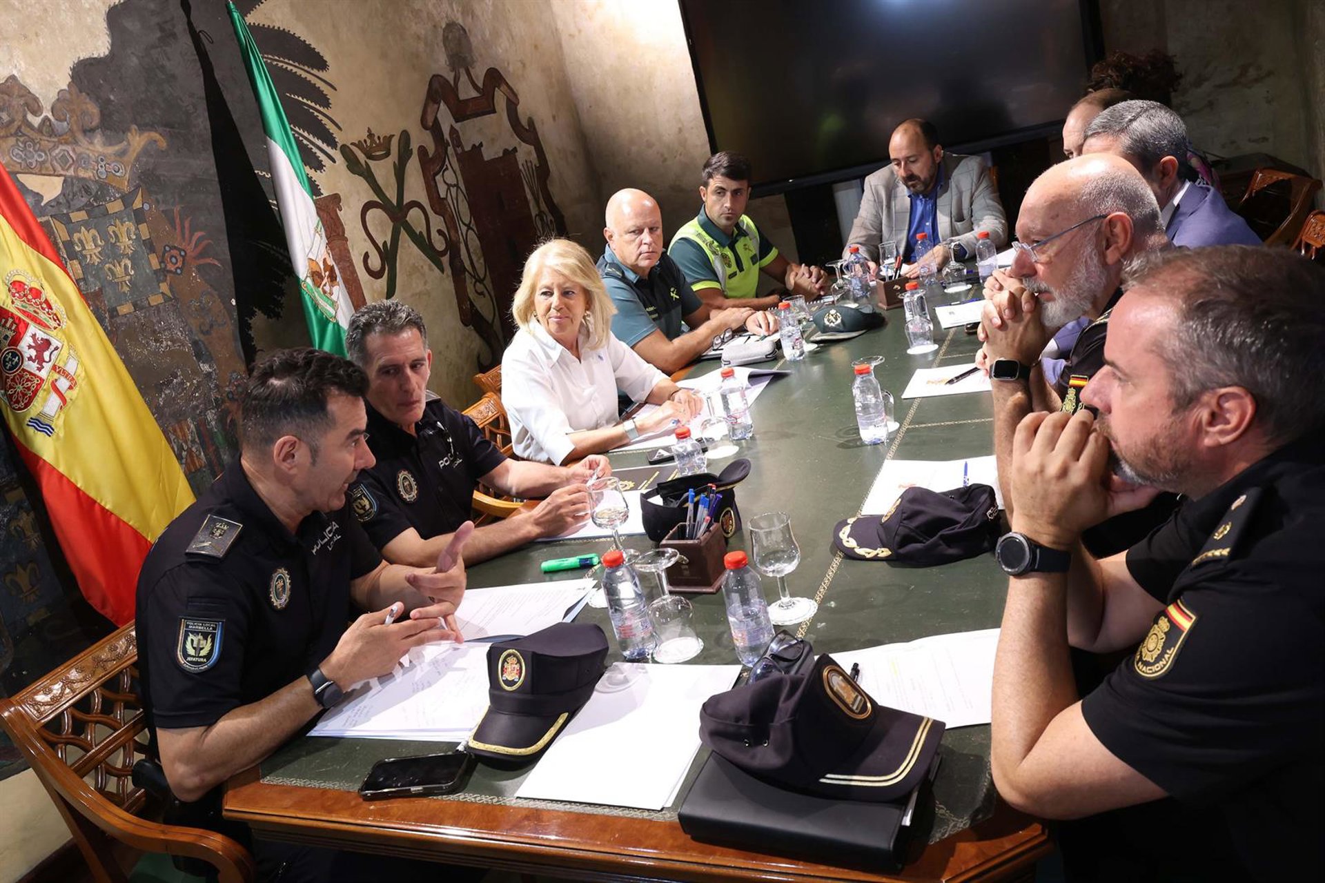 La junta local de seguridad se reúne en Marbella para coordinar de cara a la temporada de verano