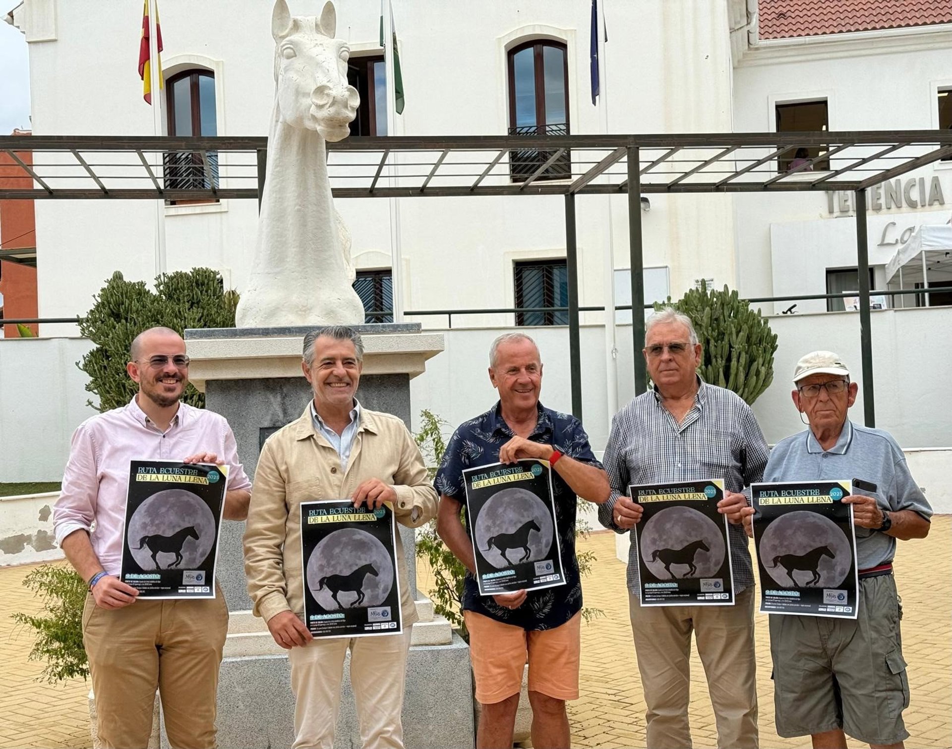 Mijas se suma a la organización de la Ruta Ecuestre bajo la luz de la Luna Llena
