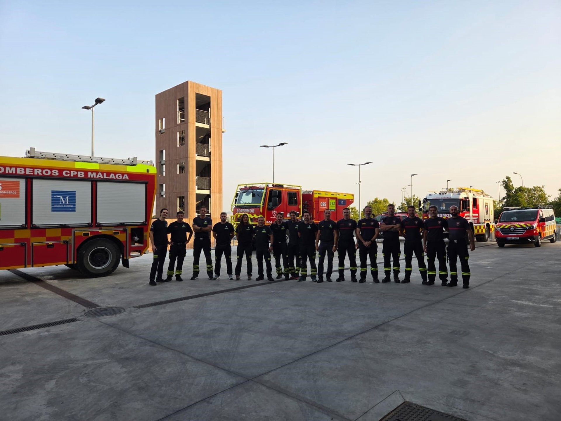 Bomberos de Málaga se desplazan a Ourense para colaborar en extinción de incendios
