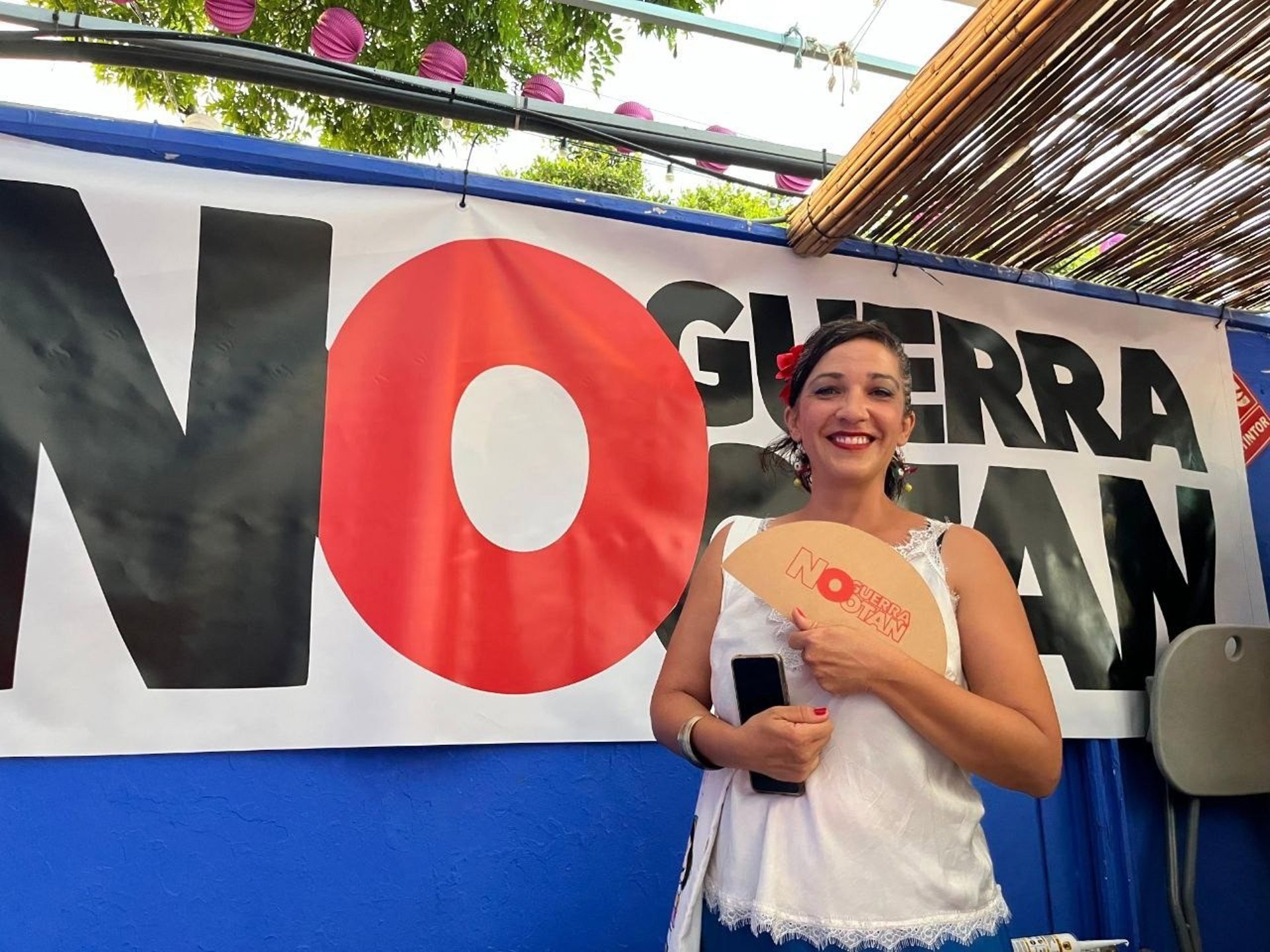 Con Málaga tacha la Feria de "fracaso del modelo del PP" con "los mismos problemas" de ediciones anteriores