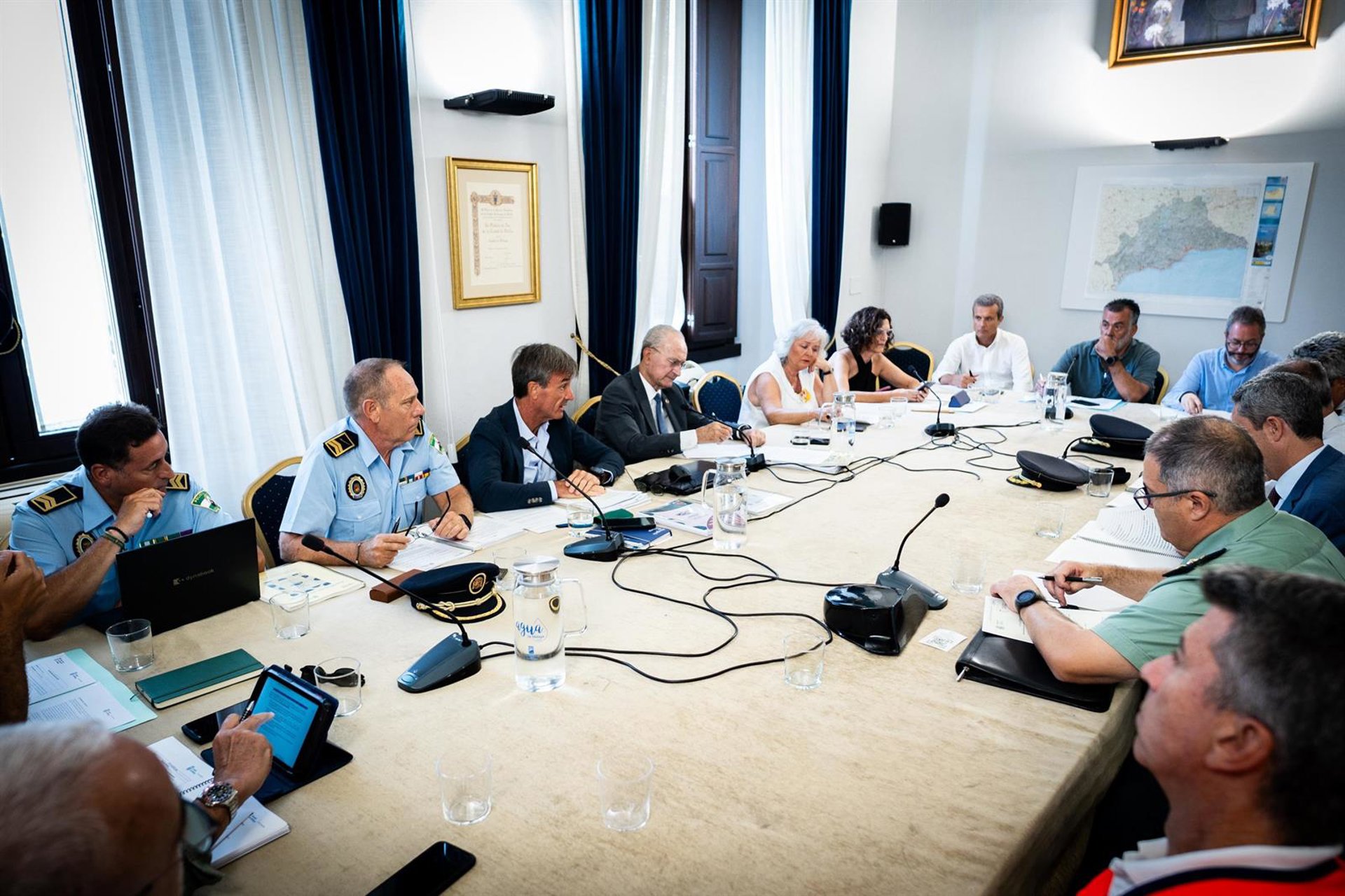 El Ayuntamiento y la Subdelegación coordinan el dispositivo de seguridad para la Feria