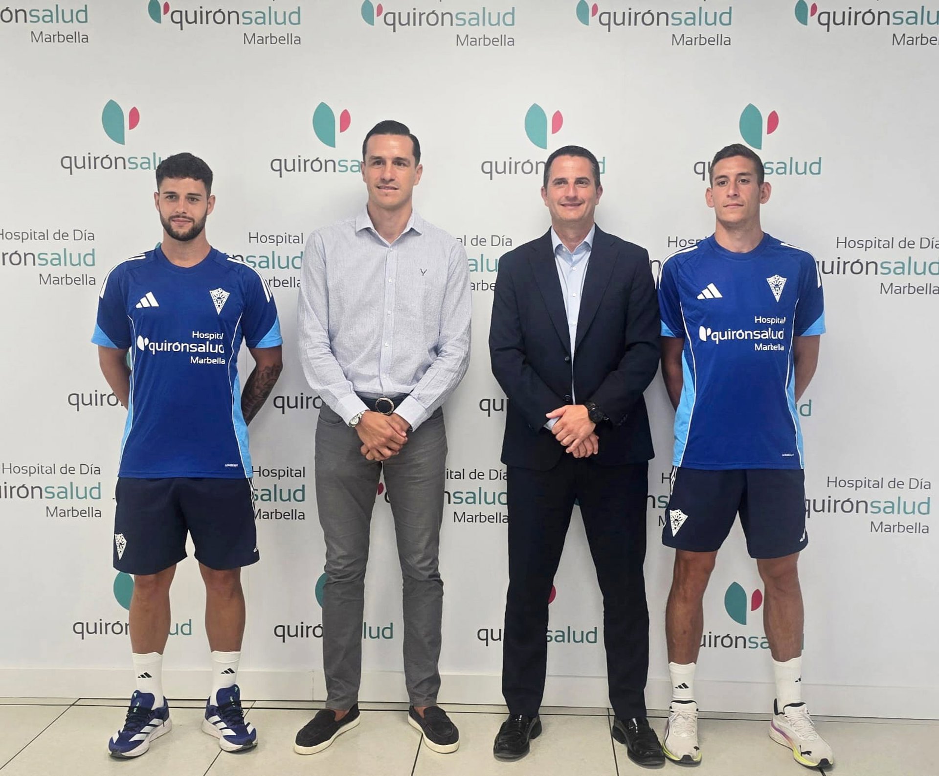 El Hospital Quirónsalud Marbella, nuevo proveedor de servicios médicos del Marbella Fútbol Club