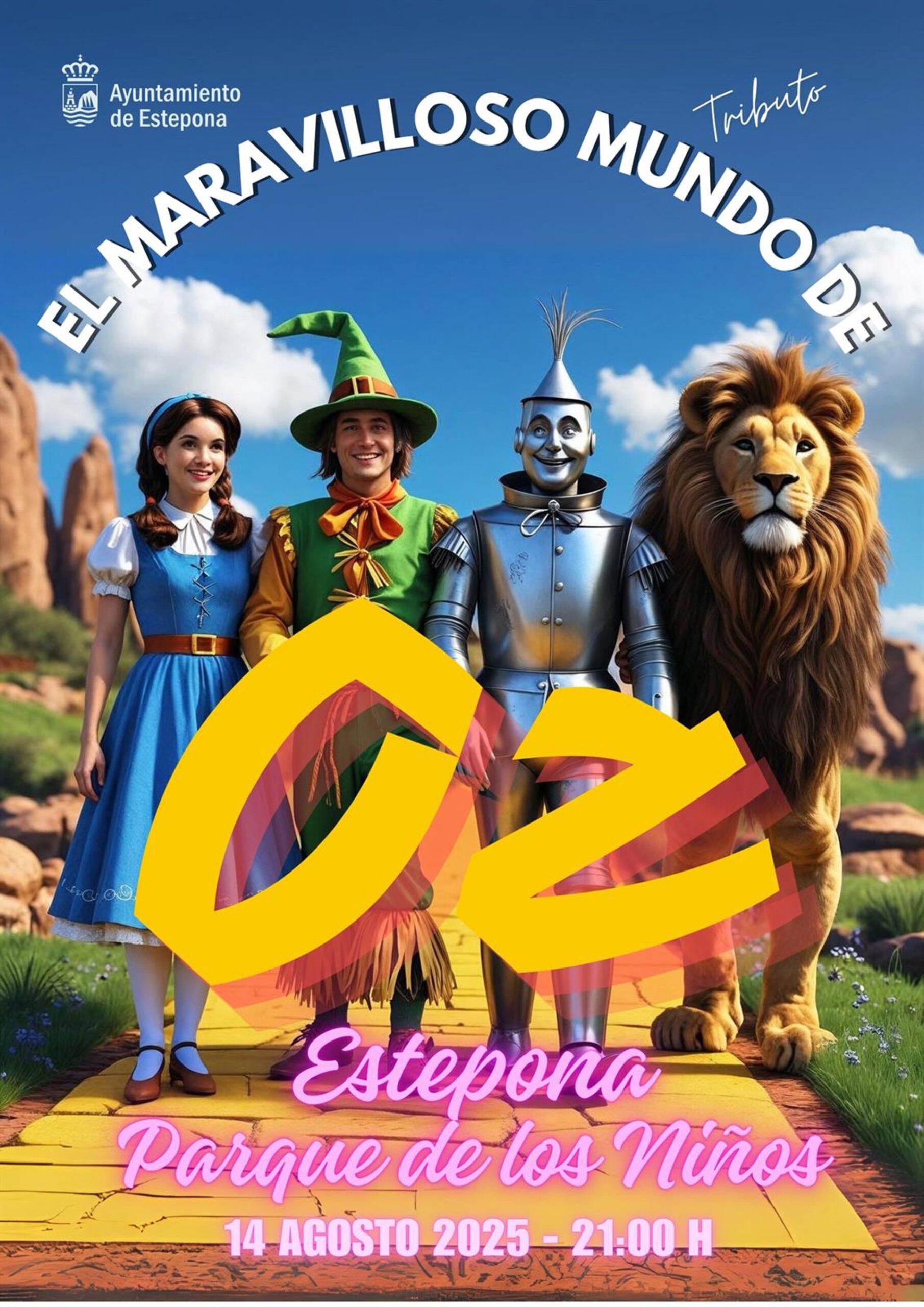 El Parque de Los Niños de Estepona acogerá la representación de 'El Maravilloso Mundo de Oz'